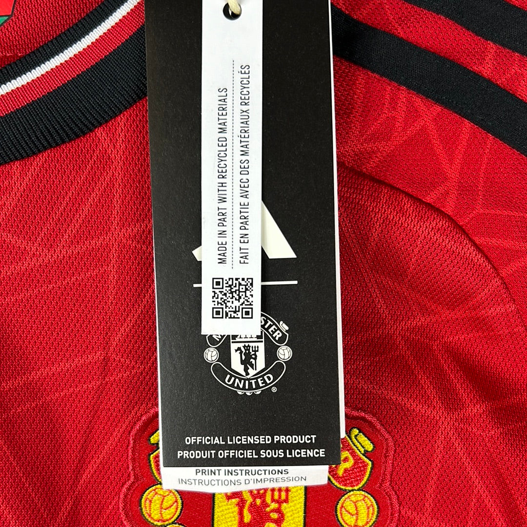 Manchester United 2023-2024 Youth Home Shirt - New With Tags - Various Sizes