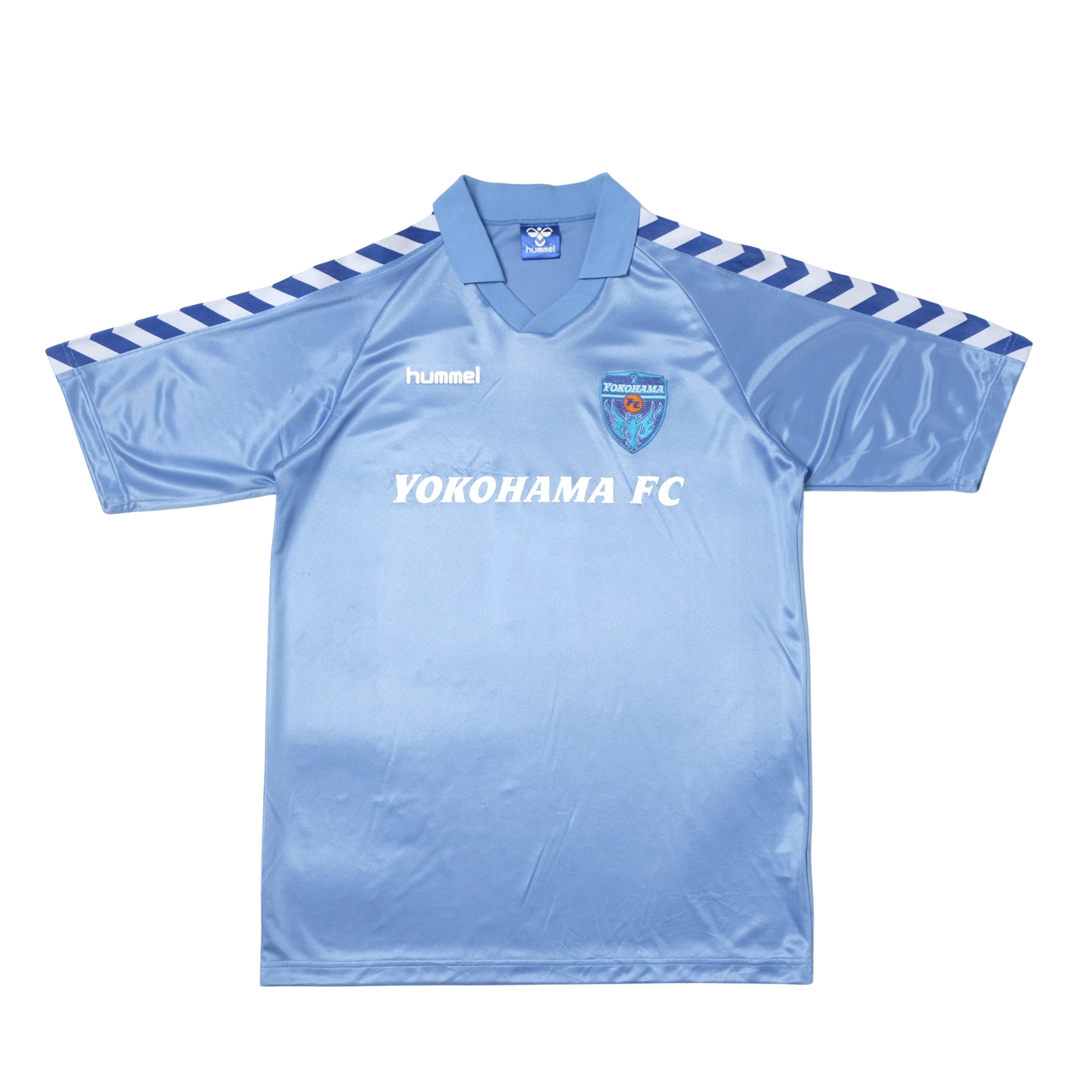 2000s Yokohama FC Training Shirt Hummel J-League (L/XL) – Casual