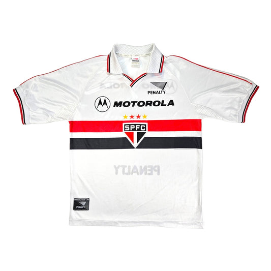 2000 Sao Paulo Home Football Shirt (L) Penalty