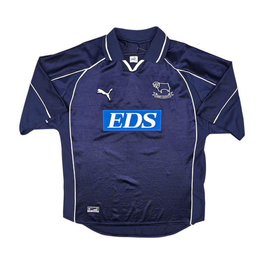 2000/01 Derby County Away Football Shirt (L) Puma