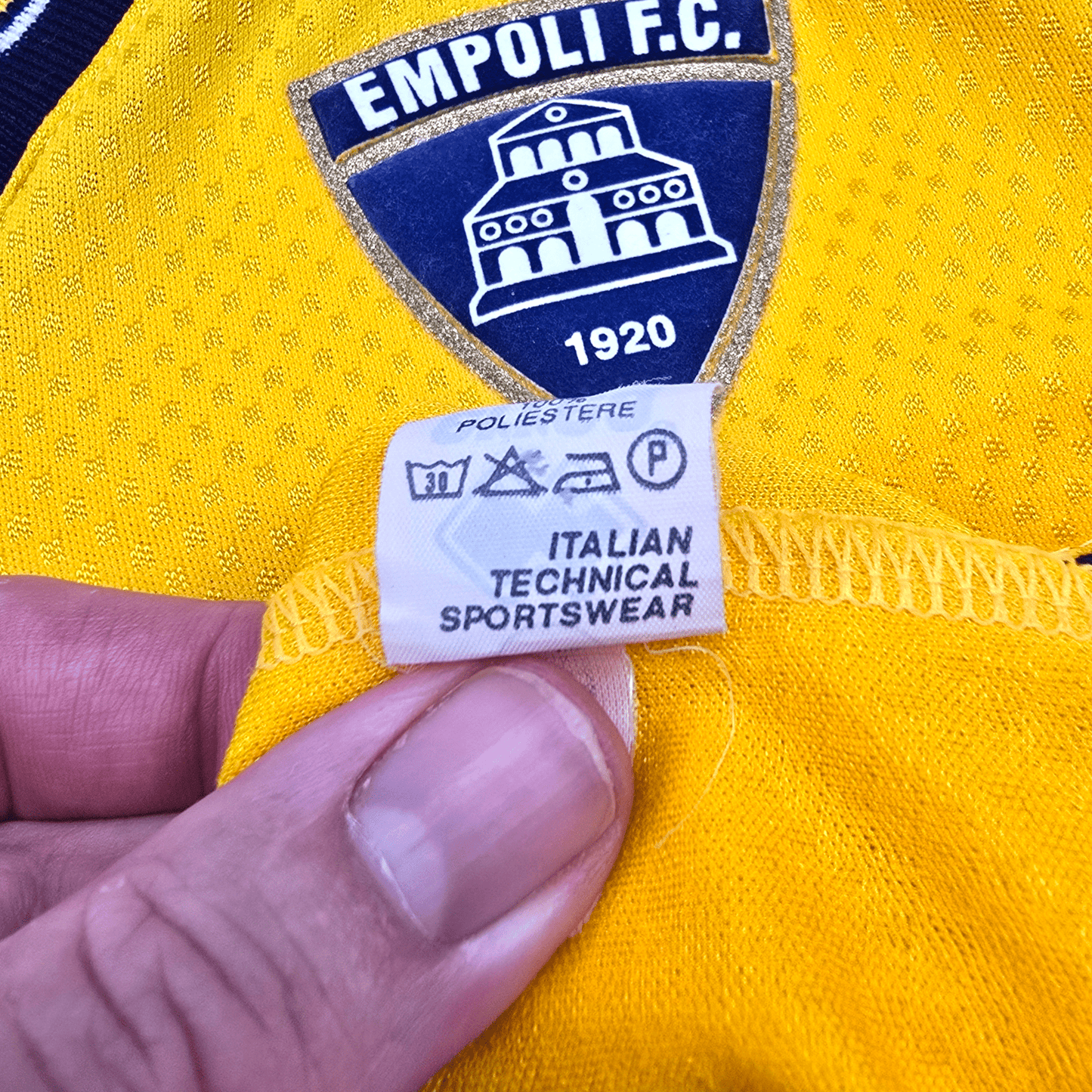 2000/01 Empoli Third Football Shirt (2XL) Errea #4 Pane