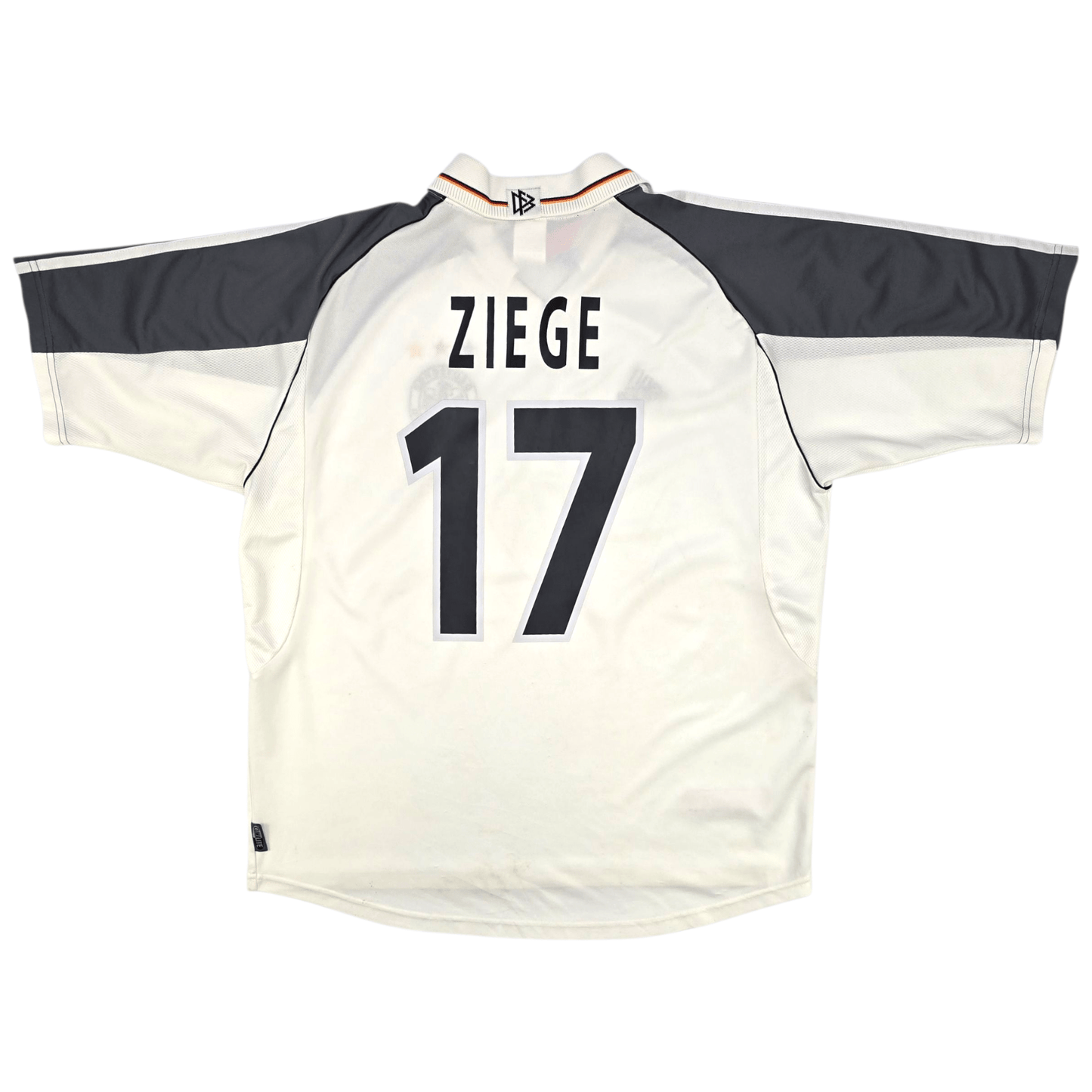 2000/01 Germany Home Football Shirt (XL) Adidas #3 Ziege