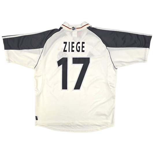 2000/01 Germany Home Football Shirt (XL) Adidas #3 Ziege