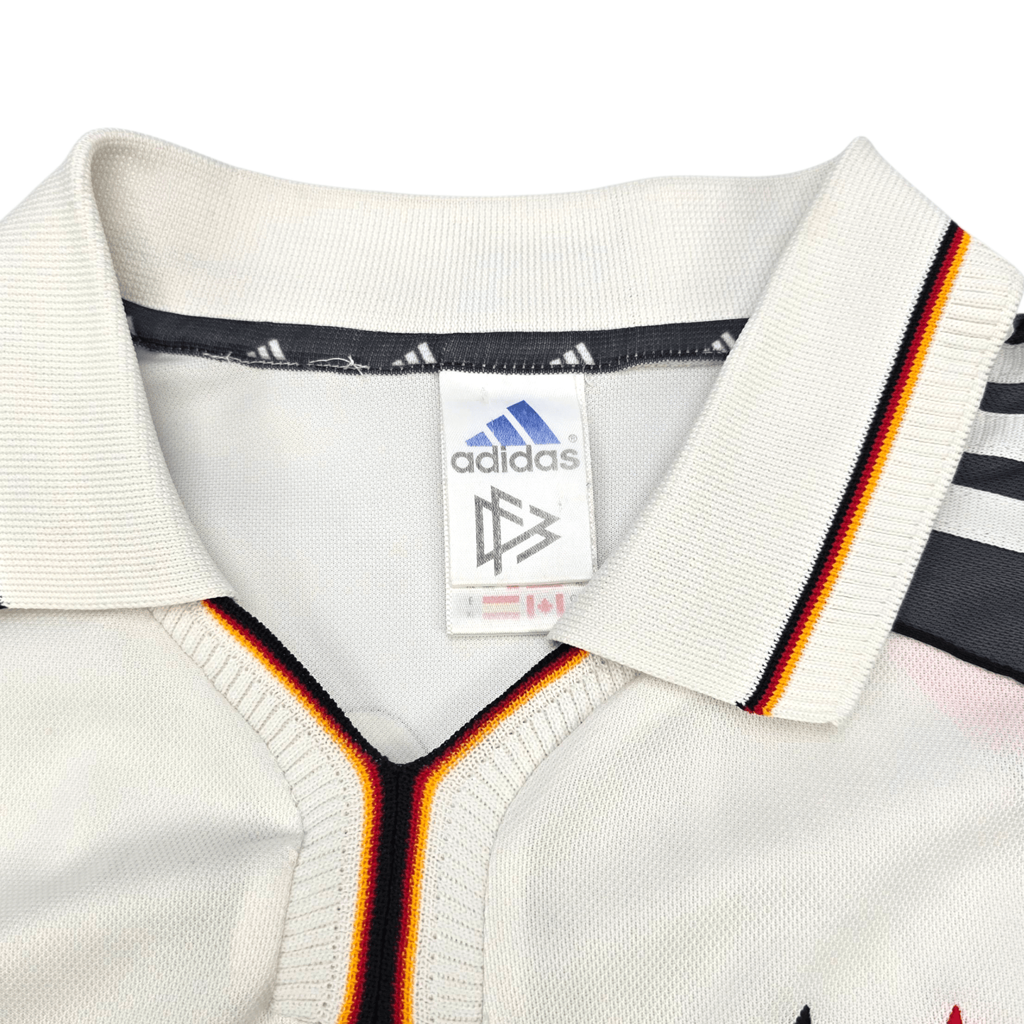 2000/01 Germany Home Football Shirt (XL) Adidas #3 Ziege