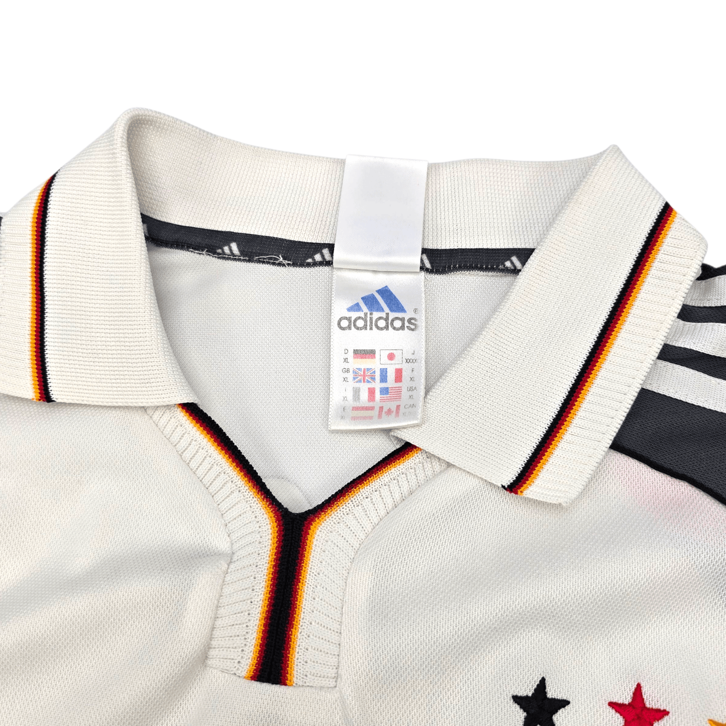 2000/01 Germany Home Football Shirt (XL) Adidas #3 Ziege