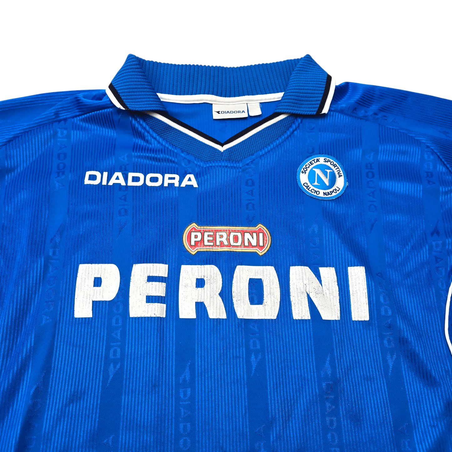 2000/01 Napoli Home Football Shirt (XL) Diadora