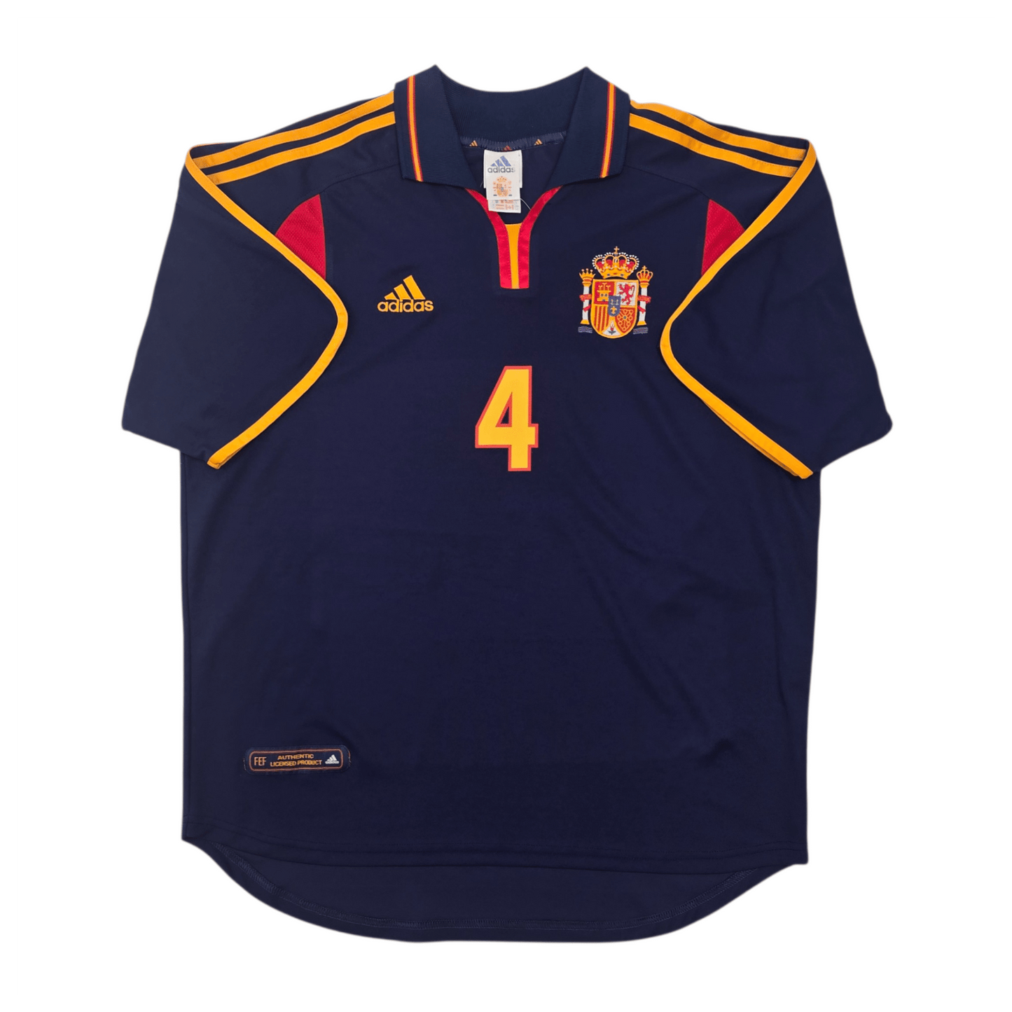 2000/01 Spain Third Football Shirt (L) Adidas #4 Guardiola