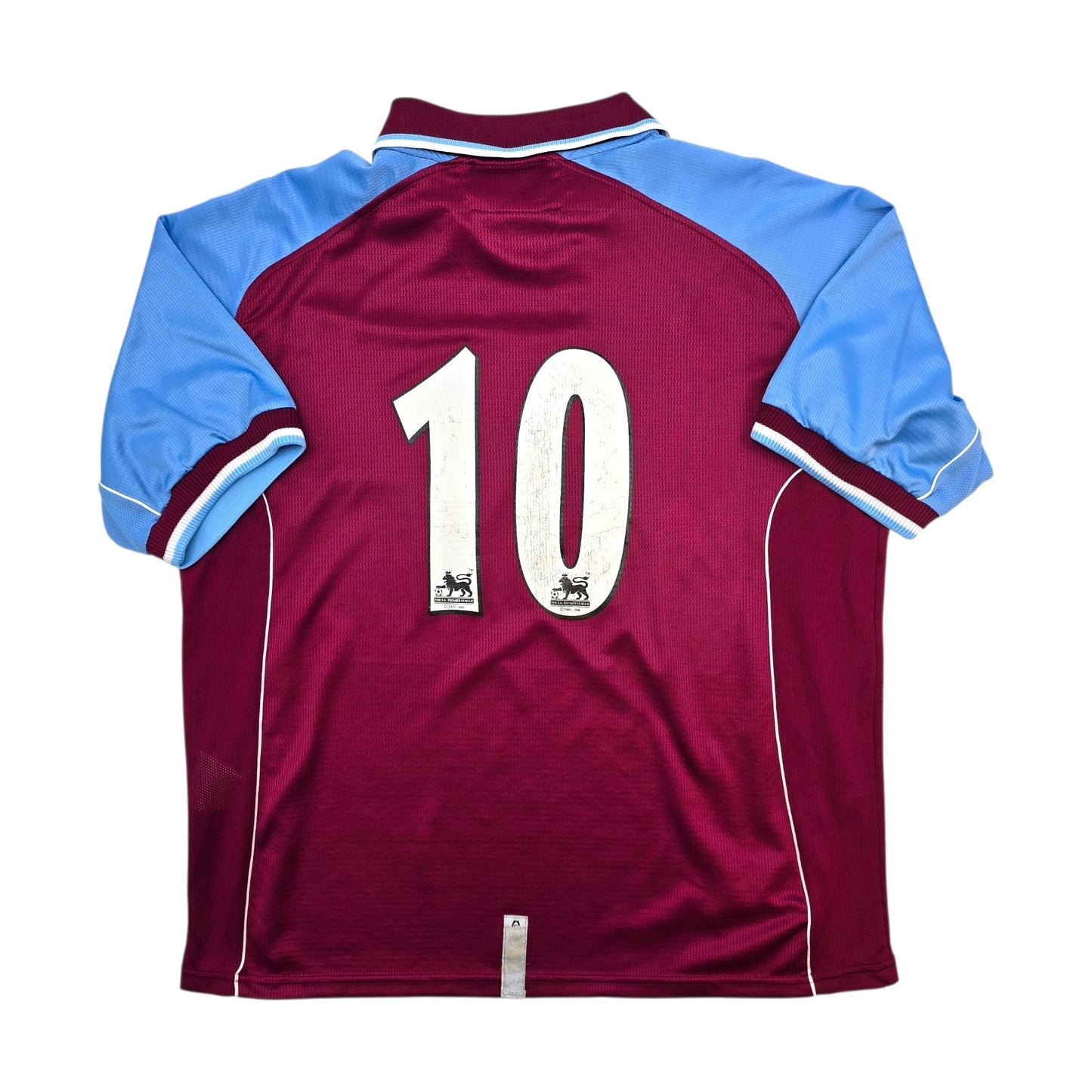 2000/02 Aston Villa Home Football Shirt (L) Diadora #10