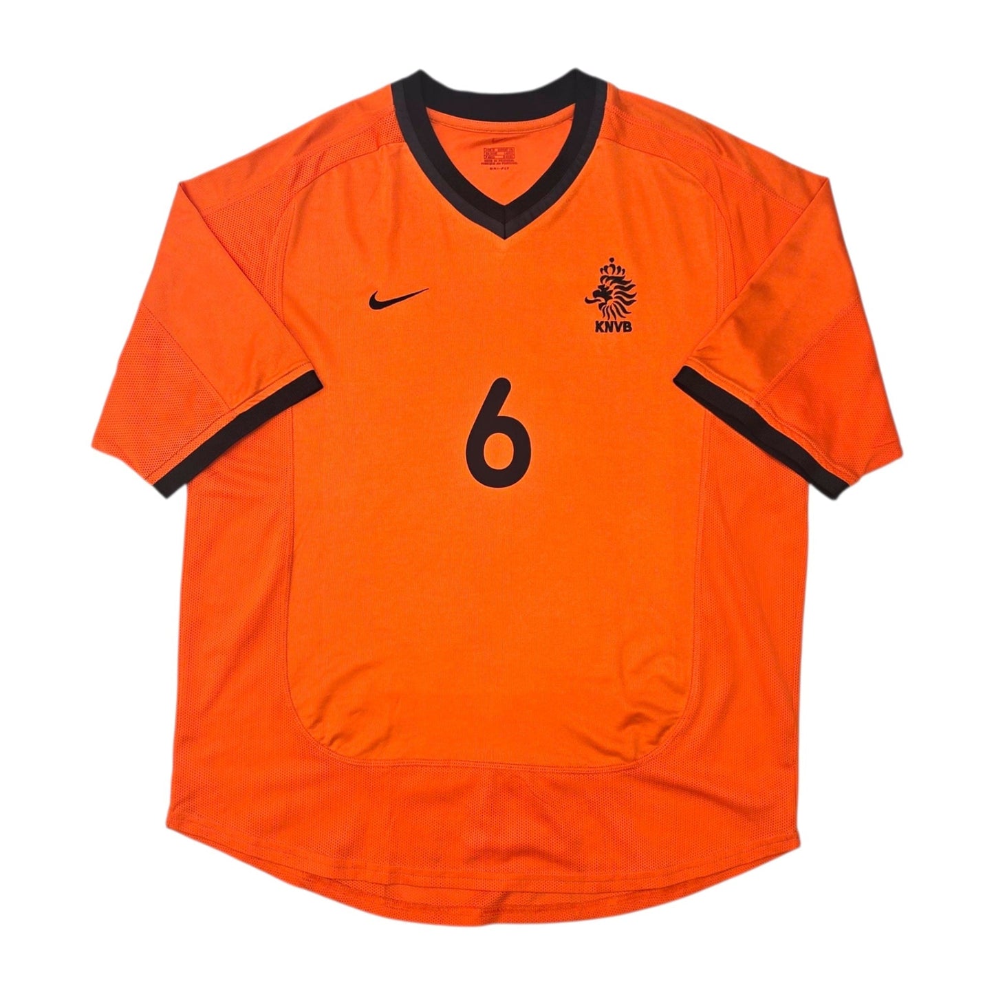 2000/02 Holland Home Football Shirt (M) Nike #6 Seedorf