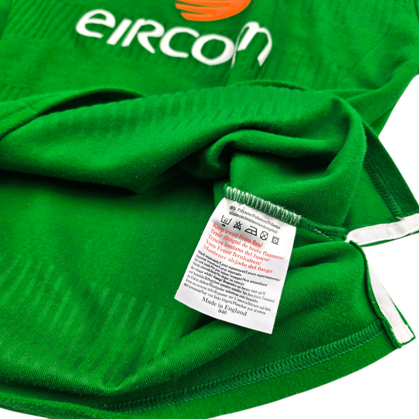 2000/02 Ireland Home Football Shirt (M) Umbro #6 Keane