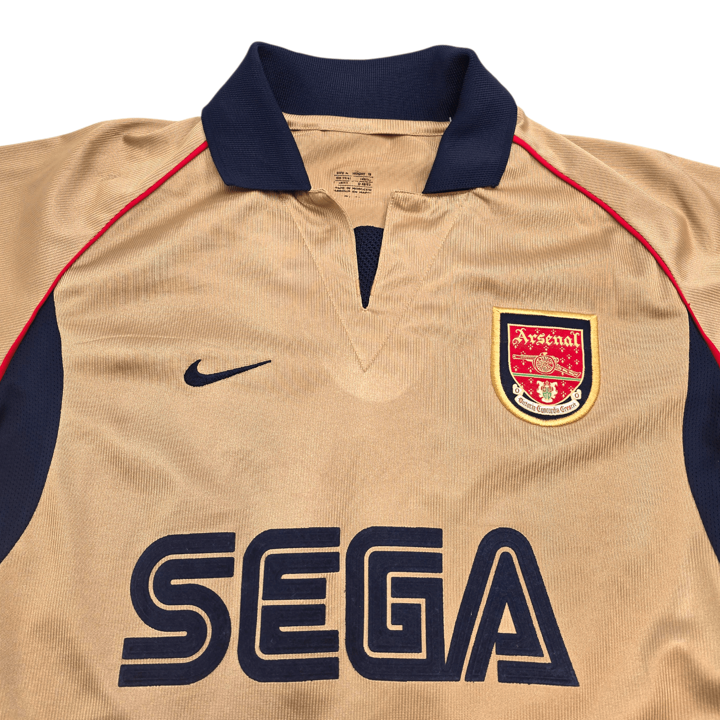2001/02 Arsenal Away Football Shirt (M) Nike