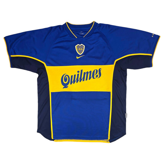 2001/02 Boca Juniors Home Football Shirt (L) Nike