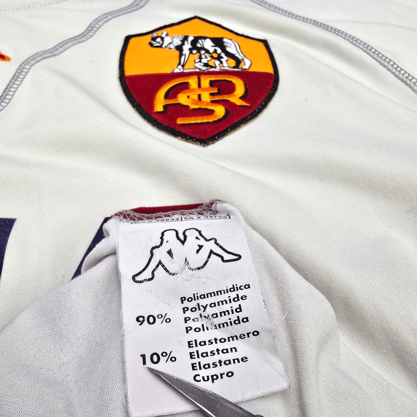 2001/02 Roma Away Football Shirt (2XL) Kappa