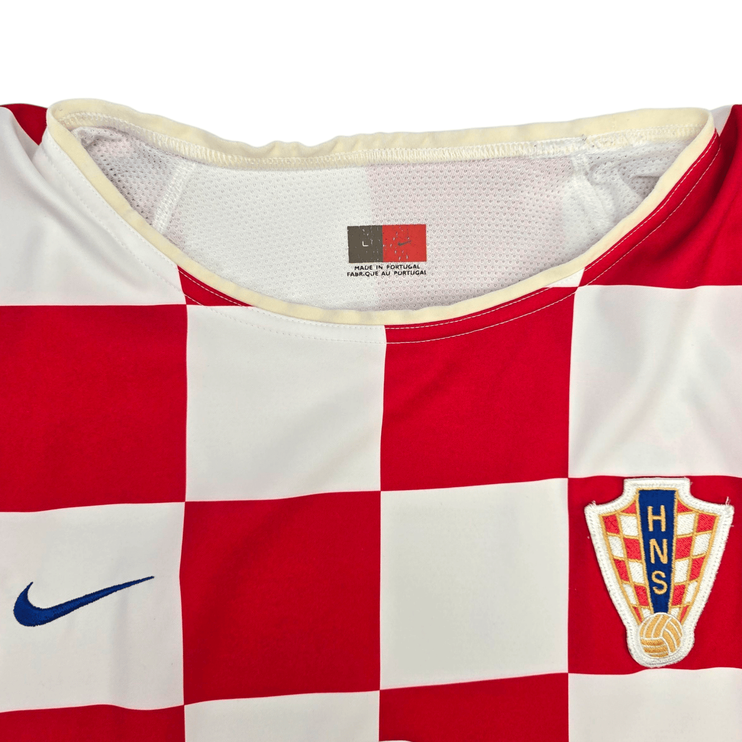 2002/03 Croatia Home Football Shirt (L) Nike #9 Suker (Player Version)