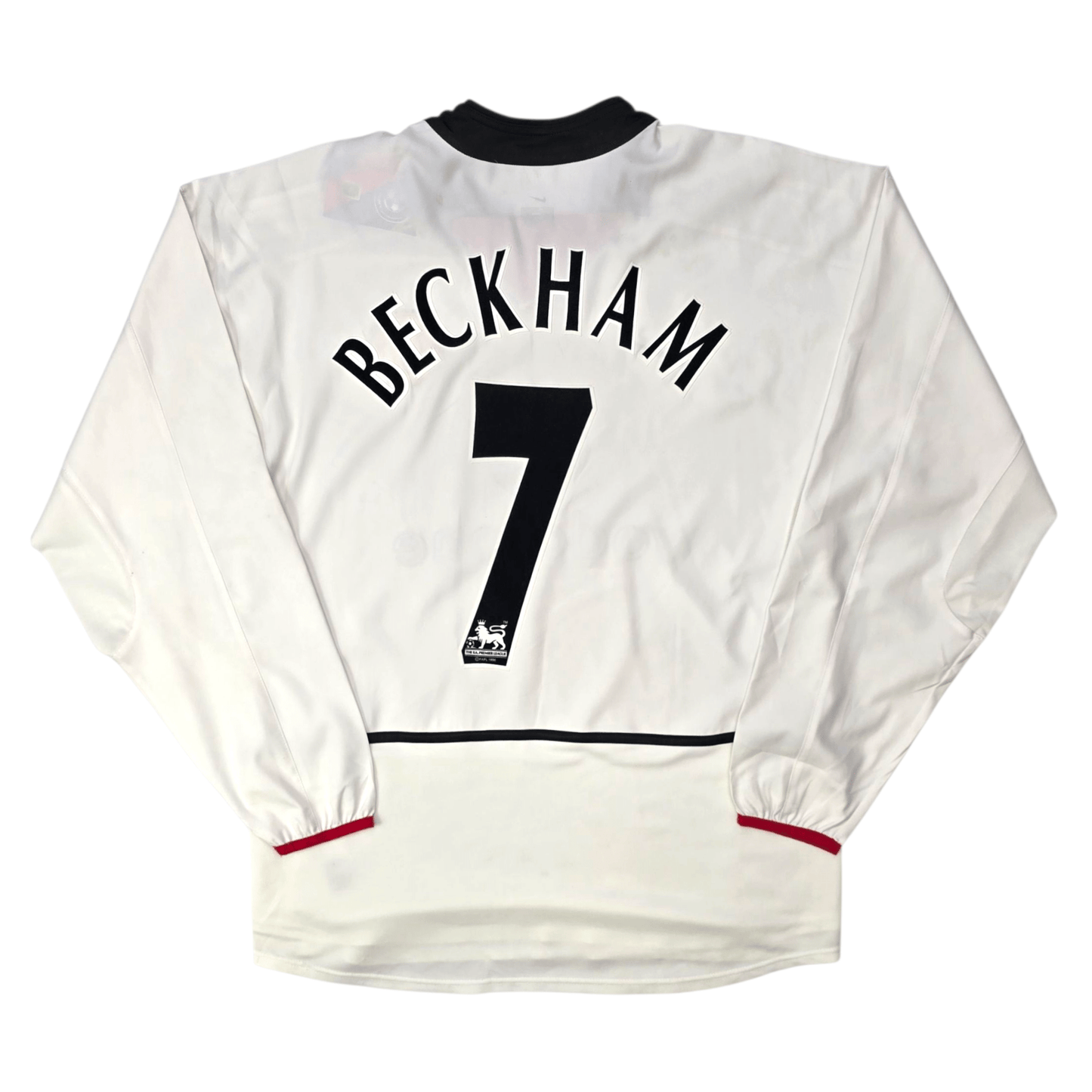 2002/03 Manchester United Away Football Shirt (M) Nike #7 Beckham
