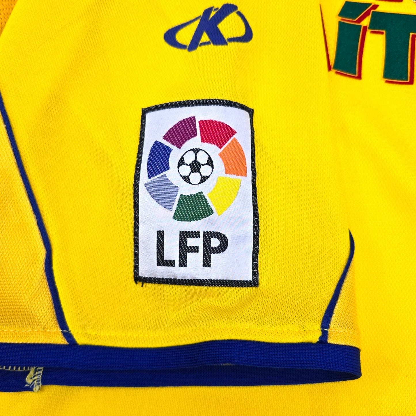 2002/03 Villarreal Home Football Shirt (S) Kelme