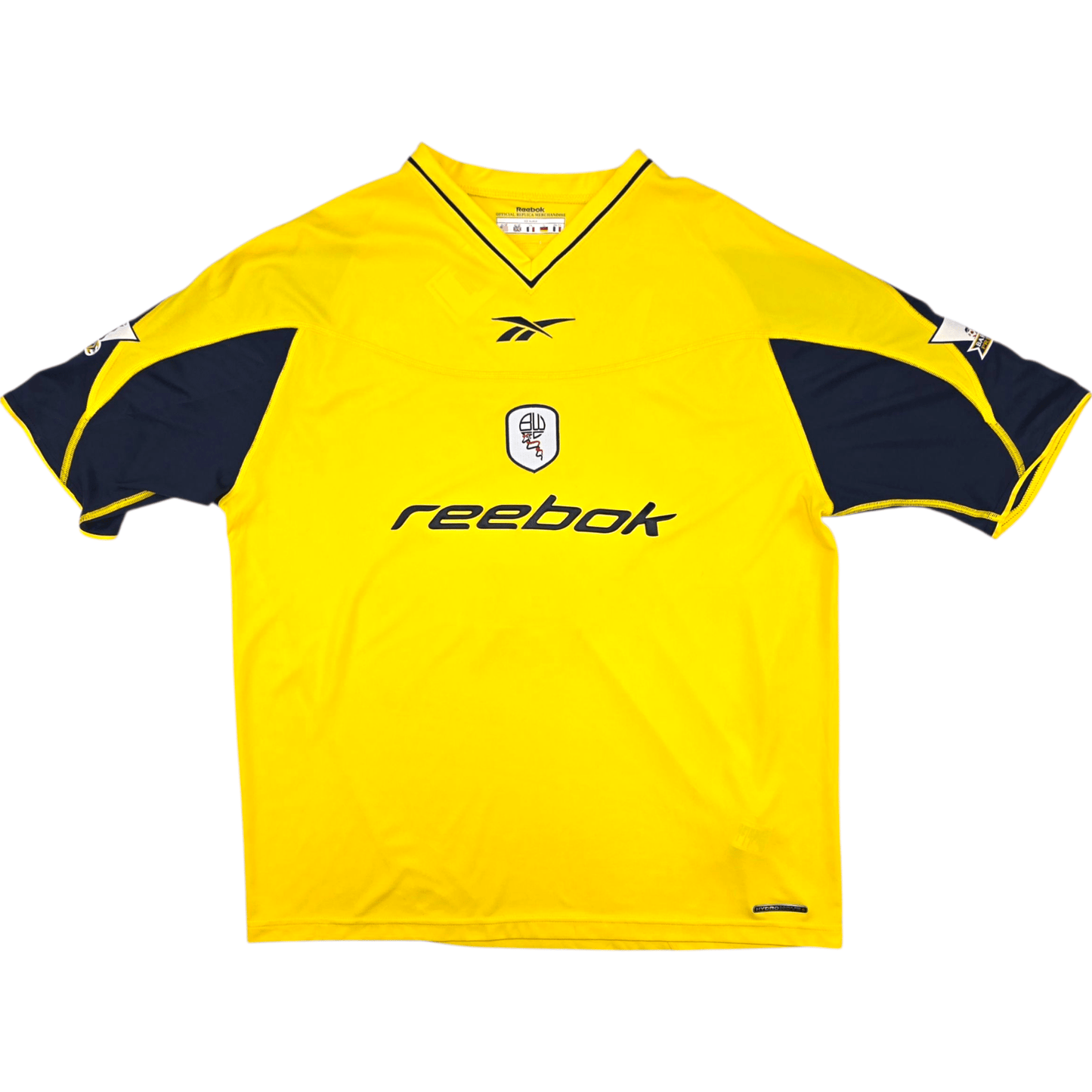 2002/04 Bolton Wanderers Away Football Shirt (2XL) Reebok #2 Barness