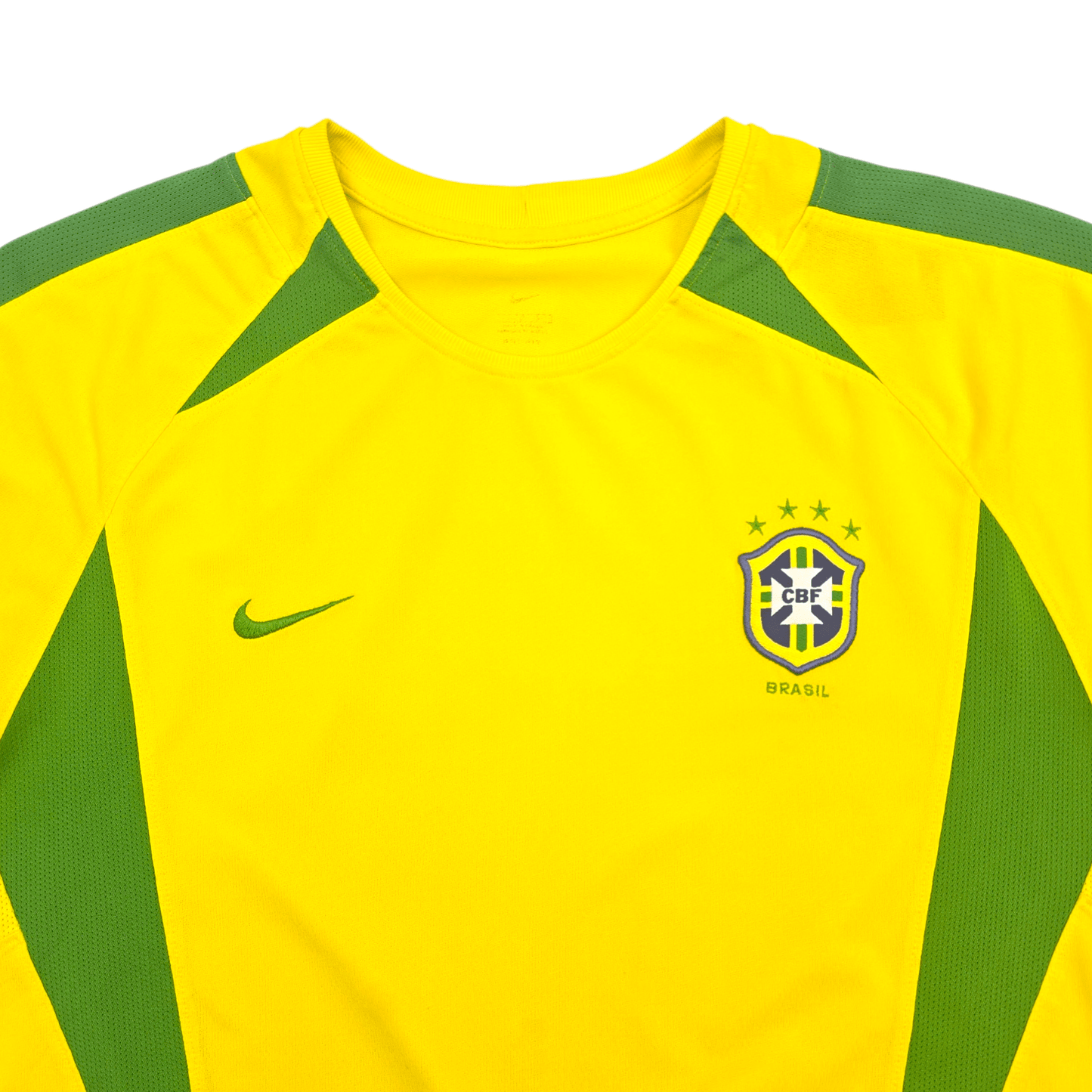 2002/04 Brazil Home Football Shirt (L) Nike
