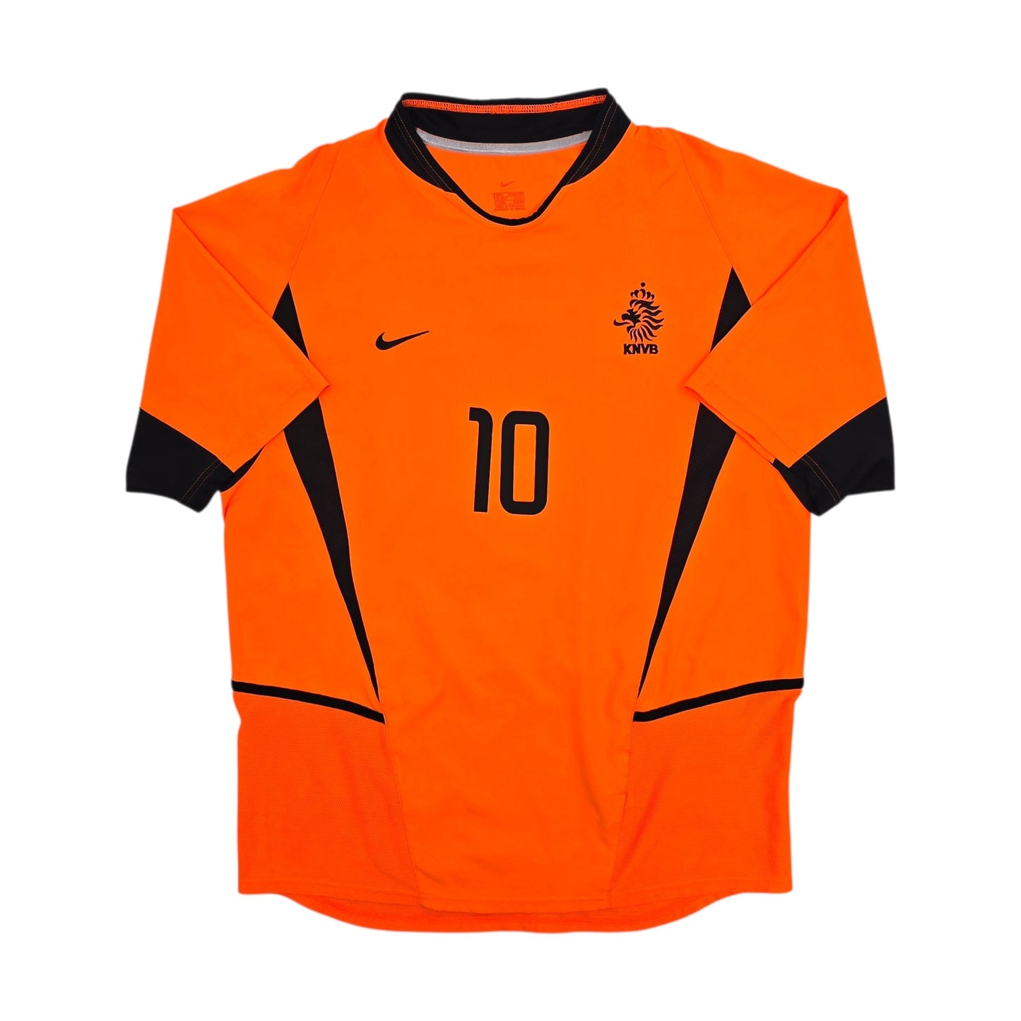 2002/04 Holland Home Football Shirt (L) Nike #10 Kluivert