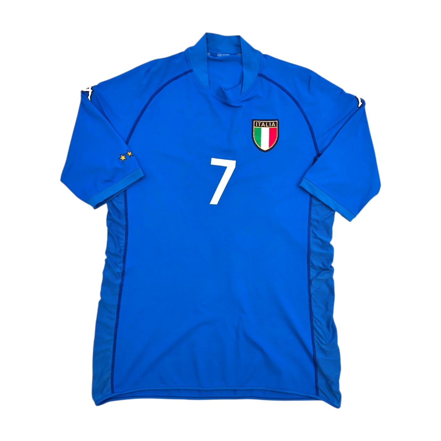 2002/04 Italy Home Football Shirt (2XL) Kappa #7 Del Piero