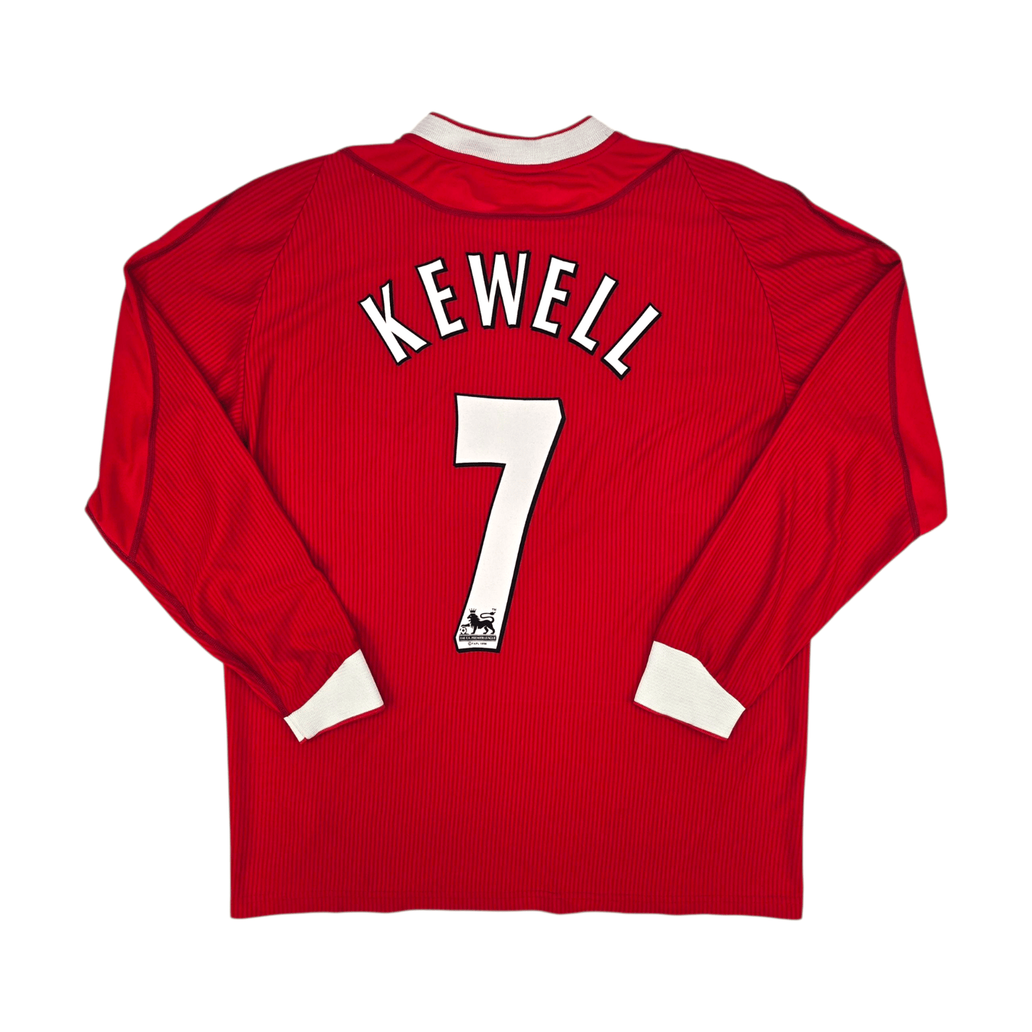 2002/04 Liverpool Home Football Shirt (XL) Reebok #7 Kewell