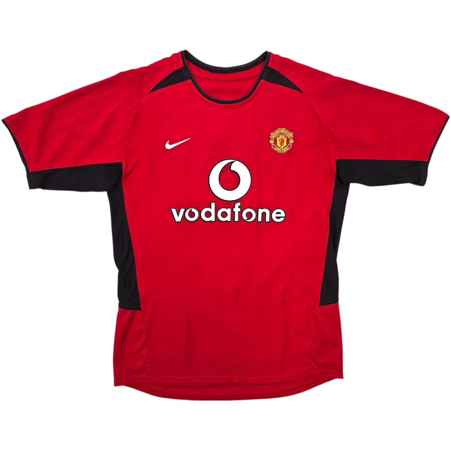 2002/04 Manchester United Home Football Shirt (S) Nike #7 Ronaldo