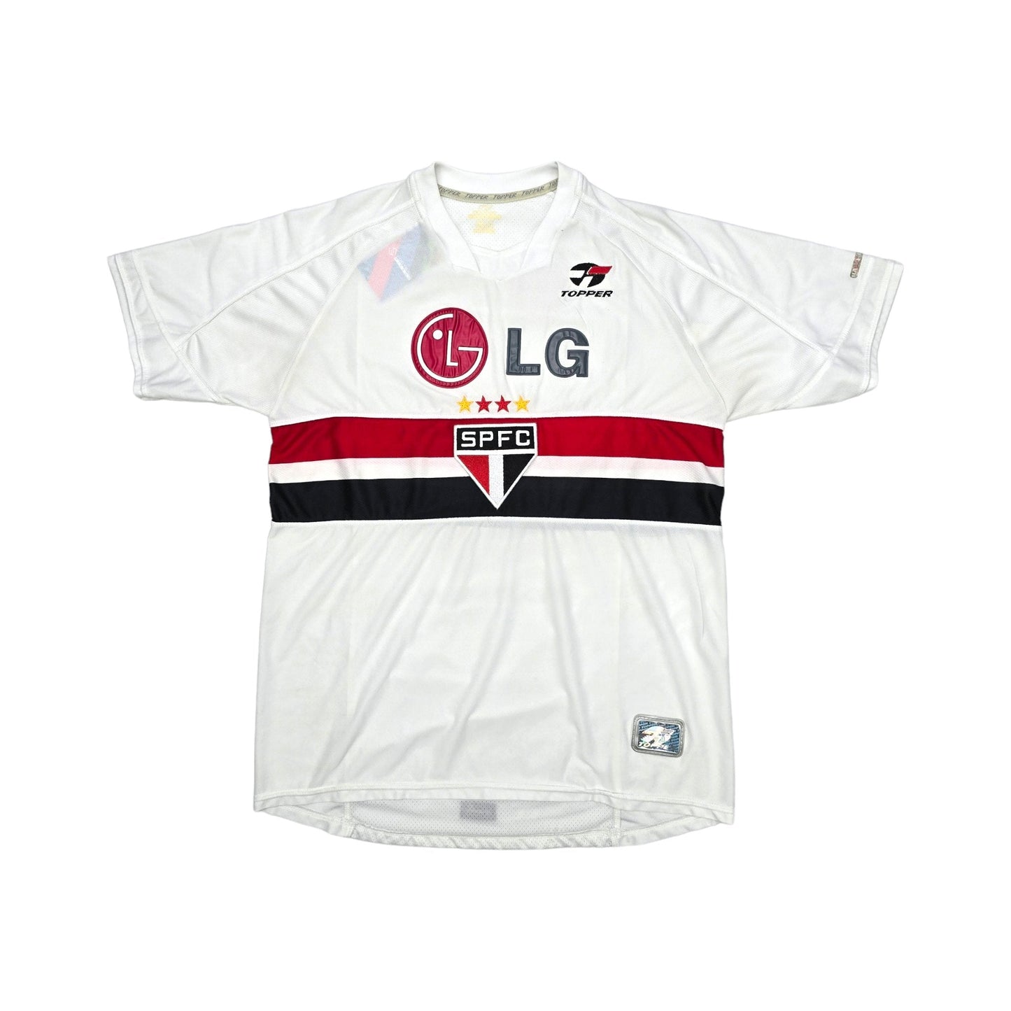 2003 Sao Paulo Home Football Shirt (M) Topper