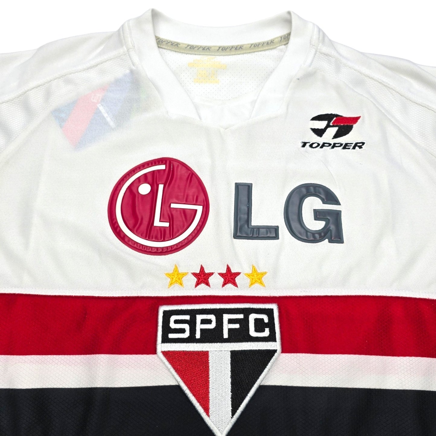 2003 Sao Paulo Home Football Shirt (M) Topper