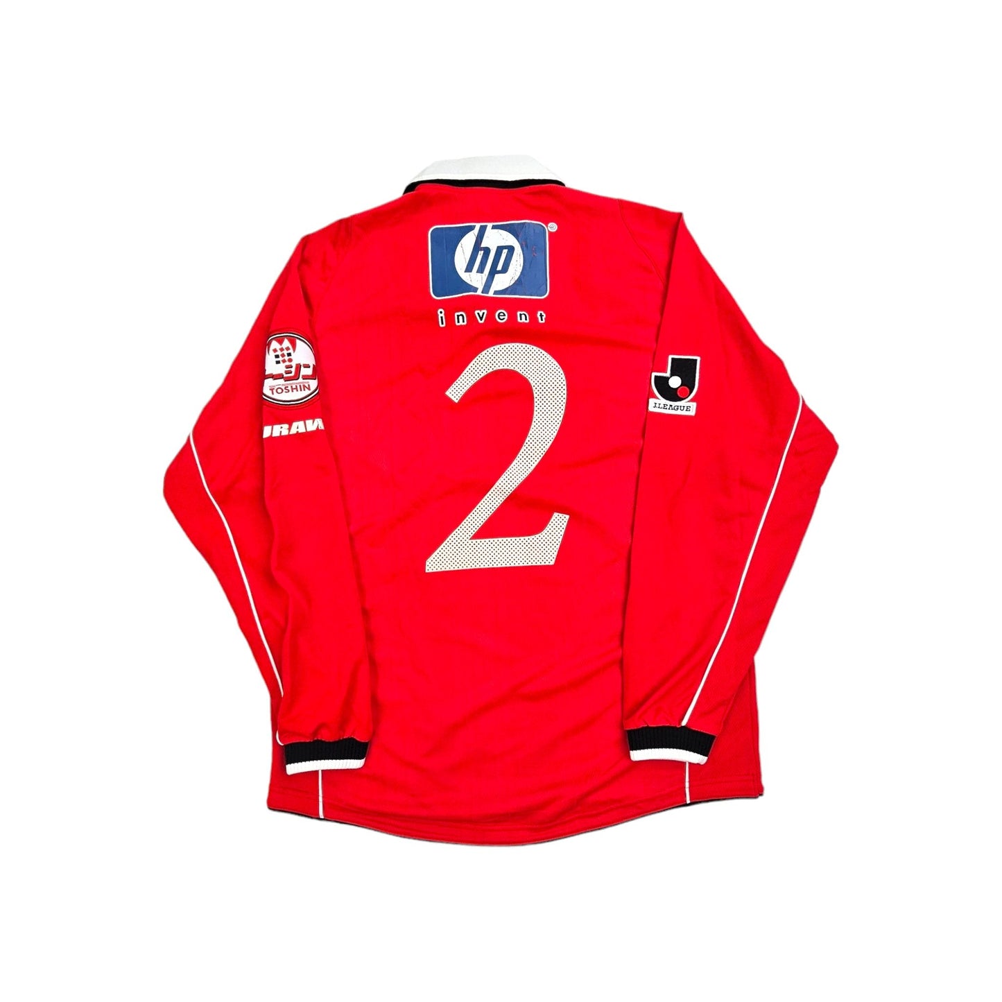 2003 Urawa Red Diamonds Home Football Shirt (L) Puma # 2