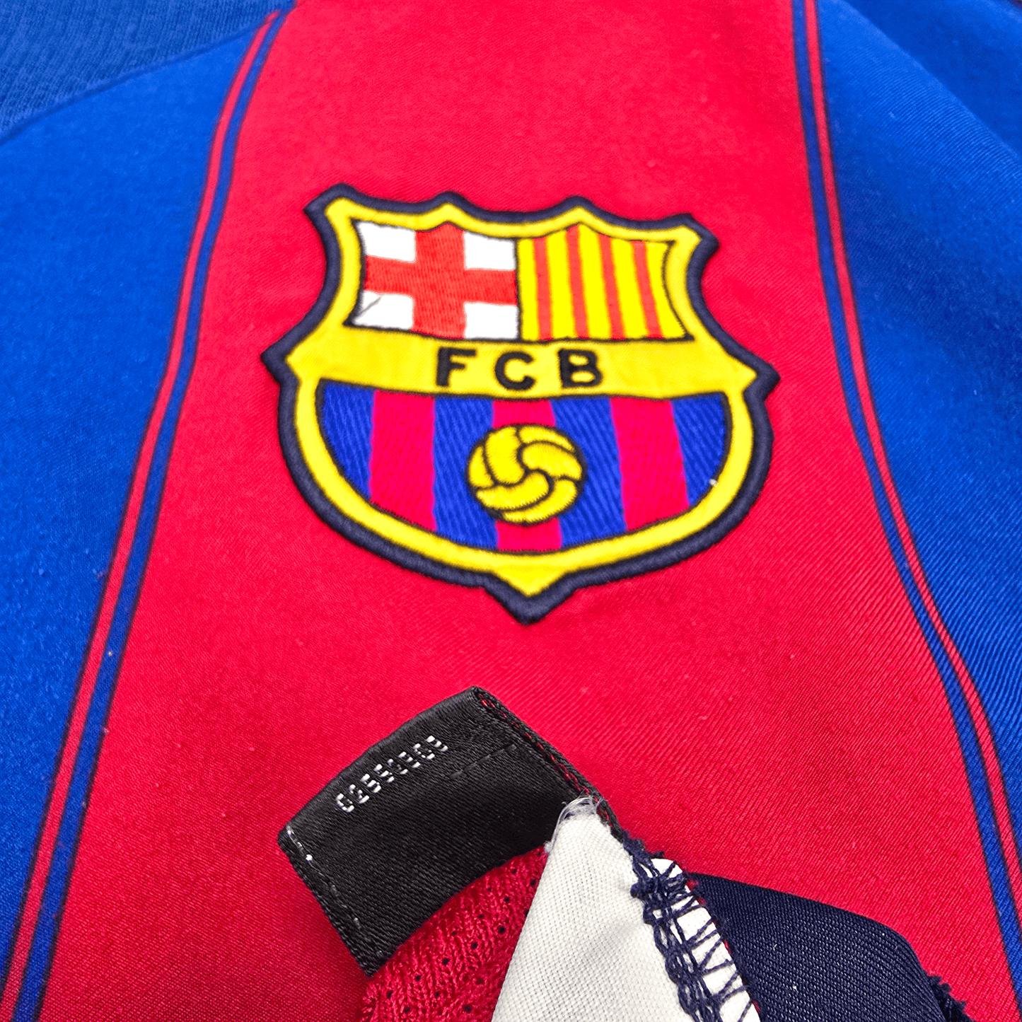 2003/04 Barcelona Home Football Shirt (M) Nike #10 Ronaldinho