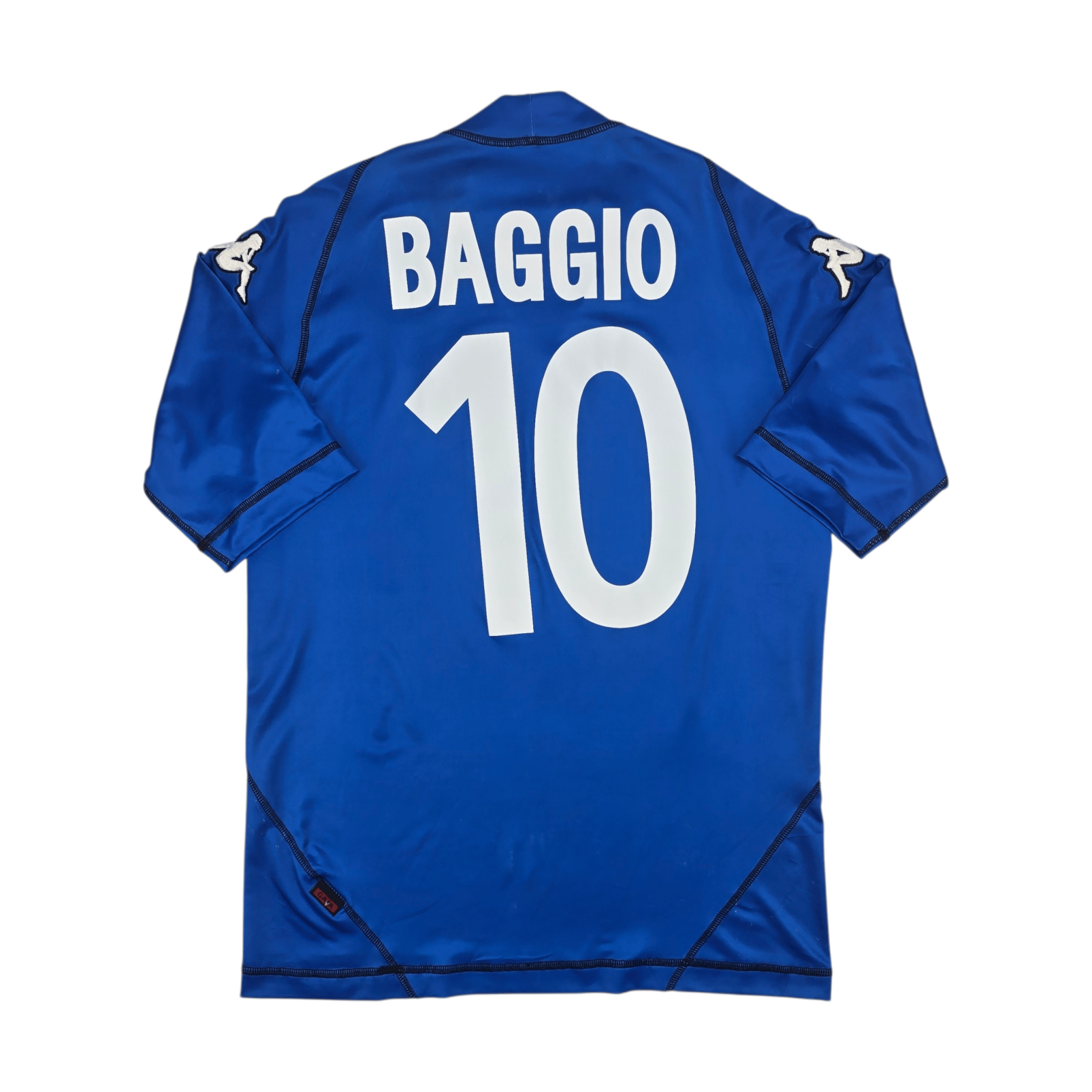 2003/04 Brescia Home Football Shirt (L) Kappa #10 Baggio – Casual
