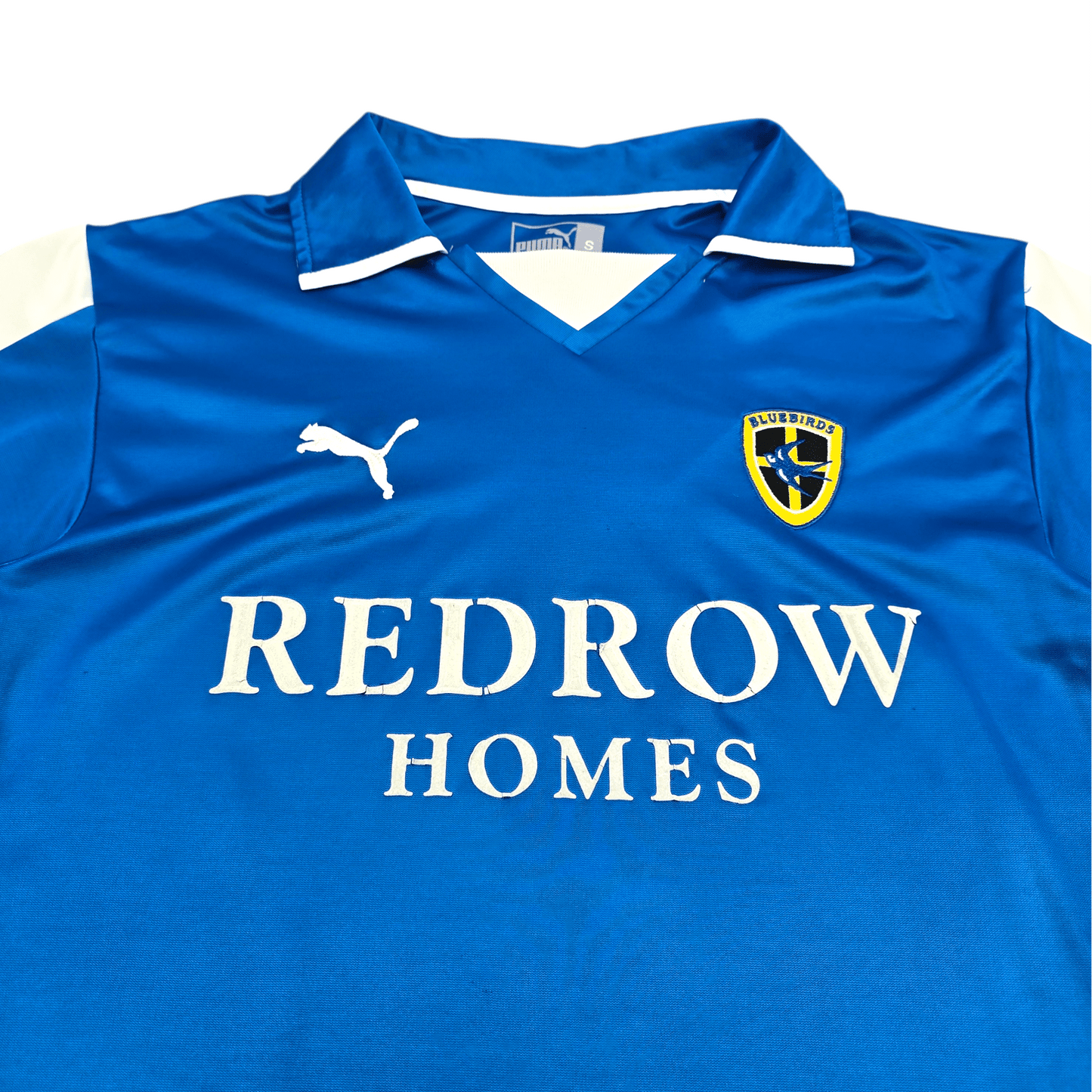 2003/04 Cardiff City Home Football Shirt (S) Puma