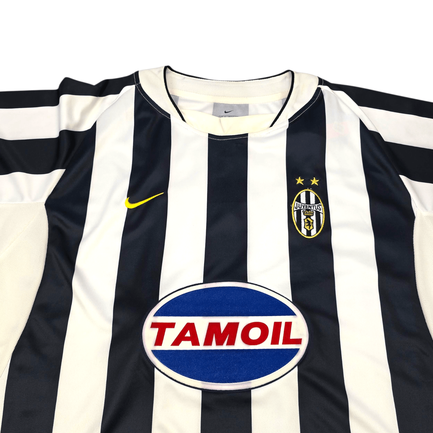 2003/04 Juventus Home Football Shirt (XL) Nike #17 Trezeguet (EUROPEAN)