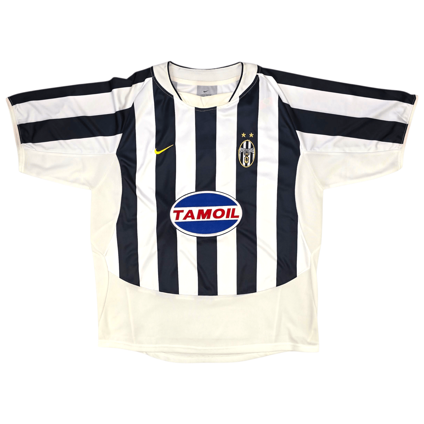 2003/04 Juventus Home Football Shirt (XL) Nike #17 Trezeguet (EUROPEAN)