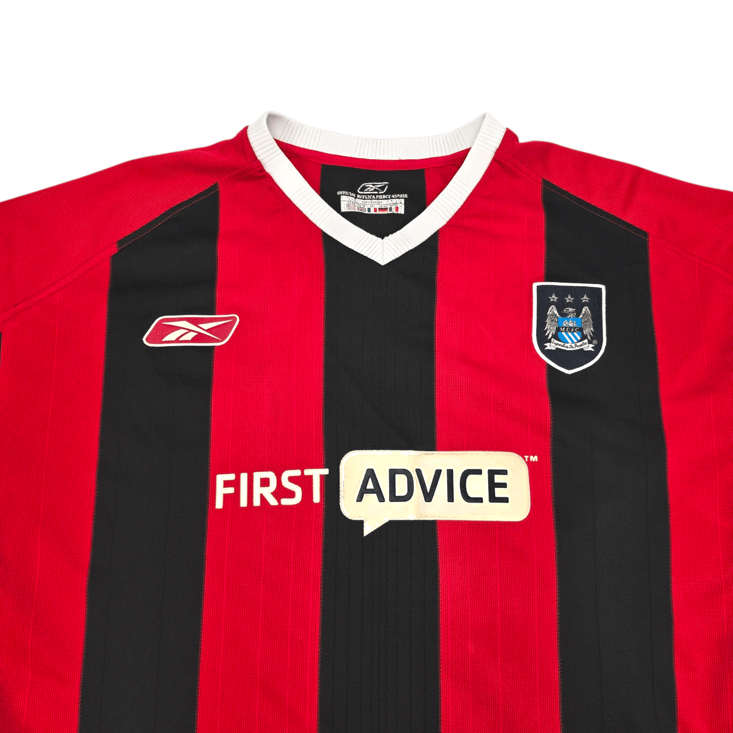 2003/04 Manchester City Away Football Shirt (2XL) Reebok