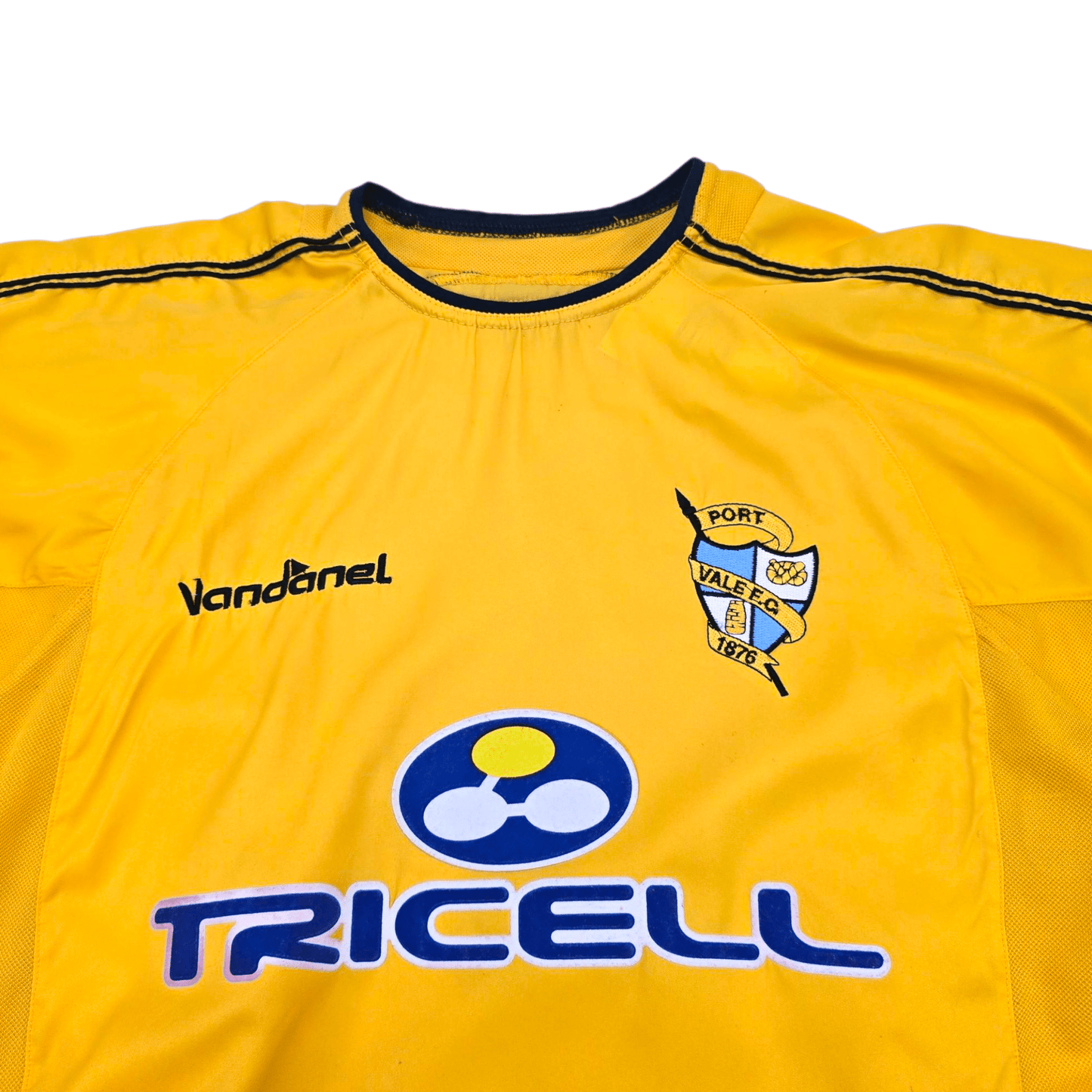 2003/04 Port Vale Away Football Shirt (S) Vandanel