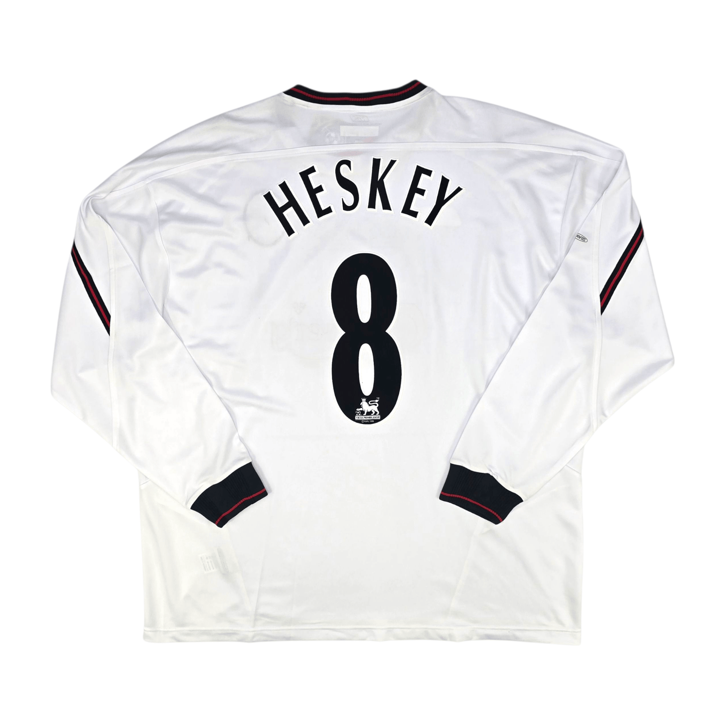 2003/05 Liverpool Away Football Shirt (2XL) Reebok #8 Heskey
