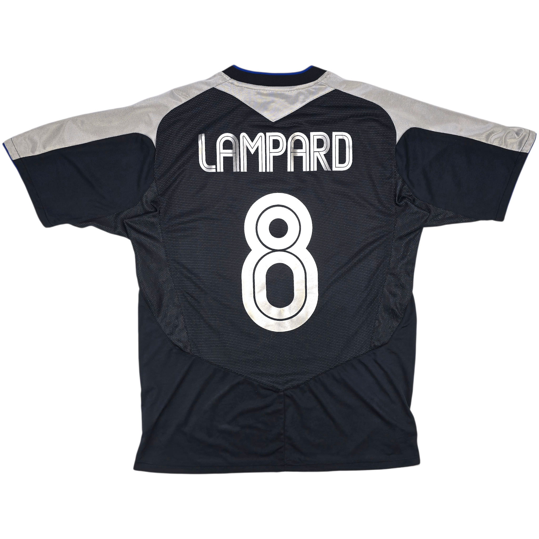 00s UMBRO Chelsea FC 04/05 Away ゲームシャツ M 2004/05 Chelsea Away Football Shirt (M) Umbro #8 Lampard – Casual