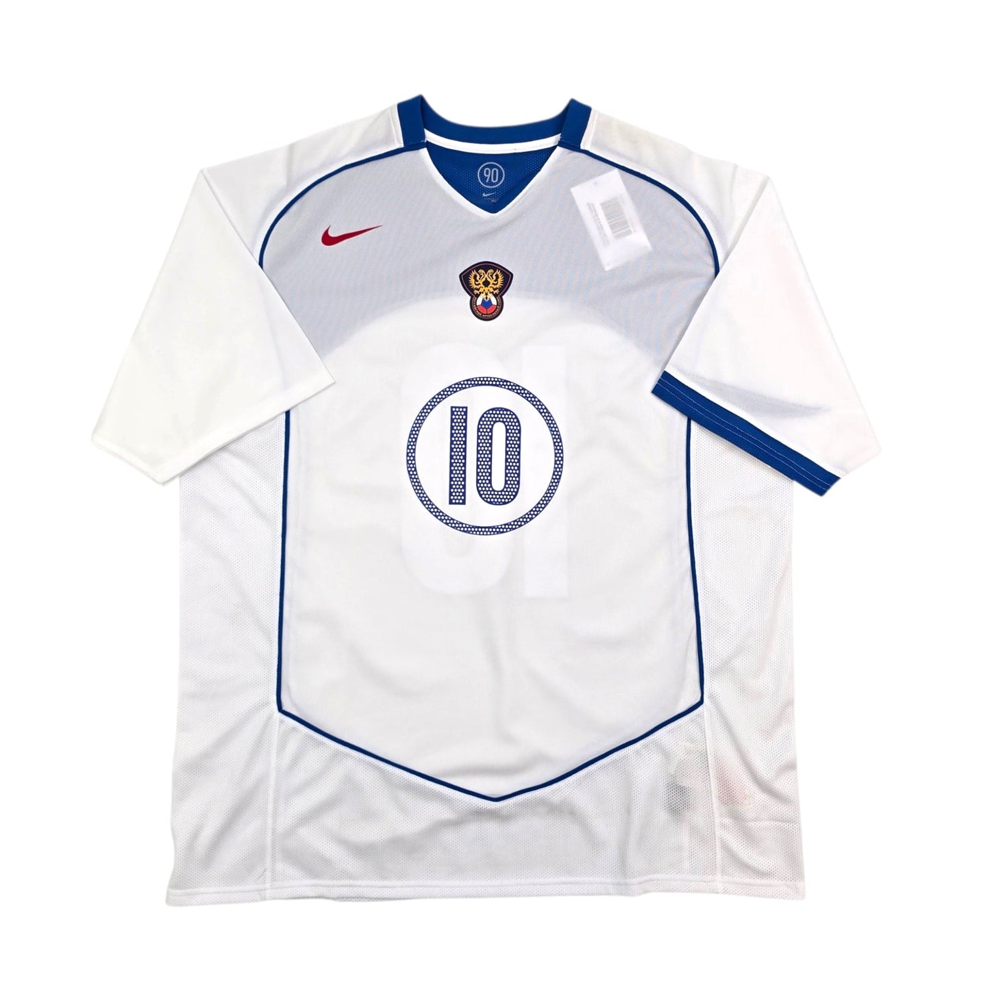 2004/05 Russia Home Football Shirt (XL) Nike #10 Mostovoi