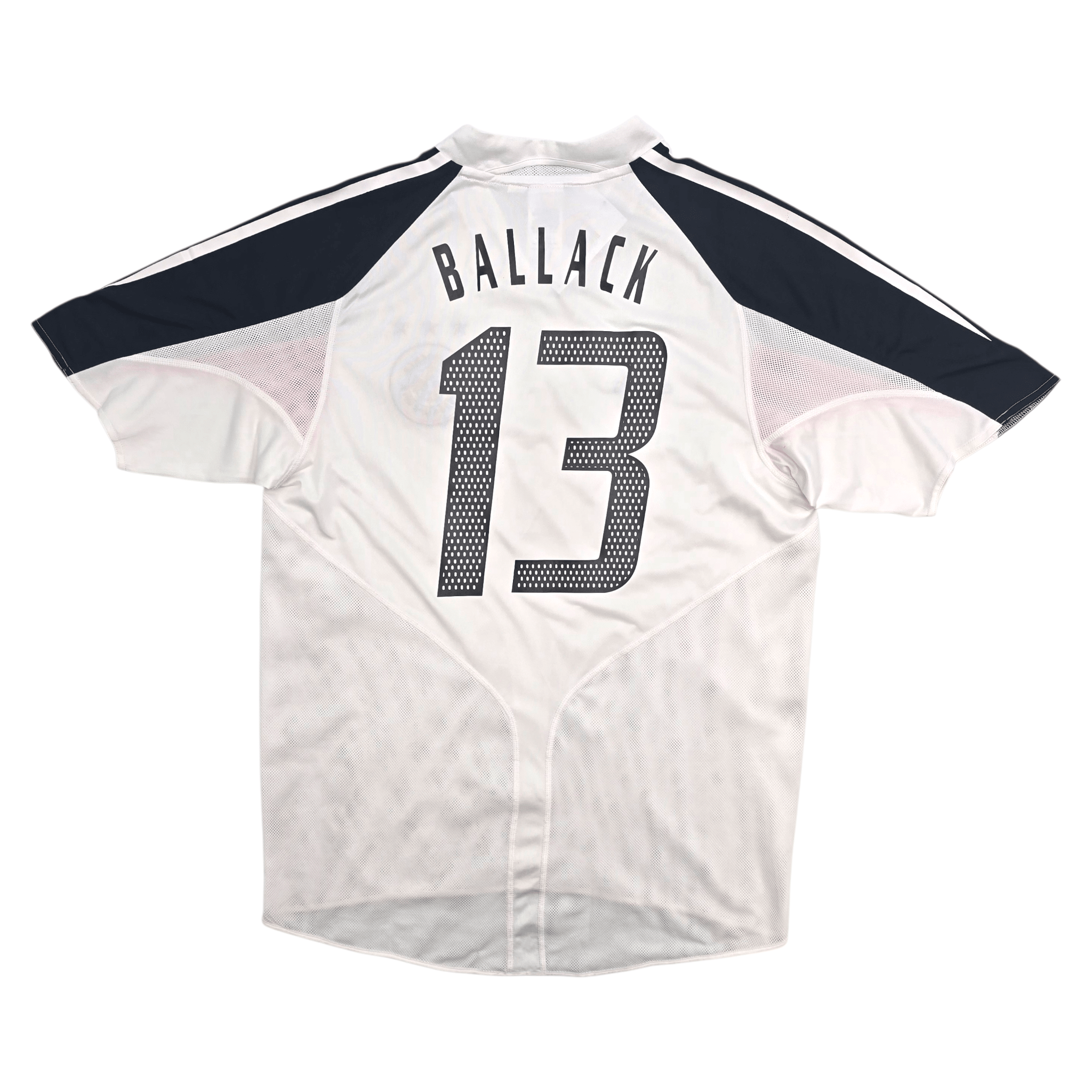2004/06 Germany Home Football Shirt (M) Adidas #13 Ballack