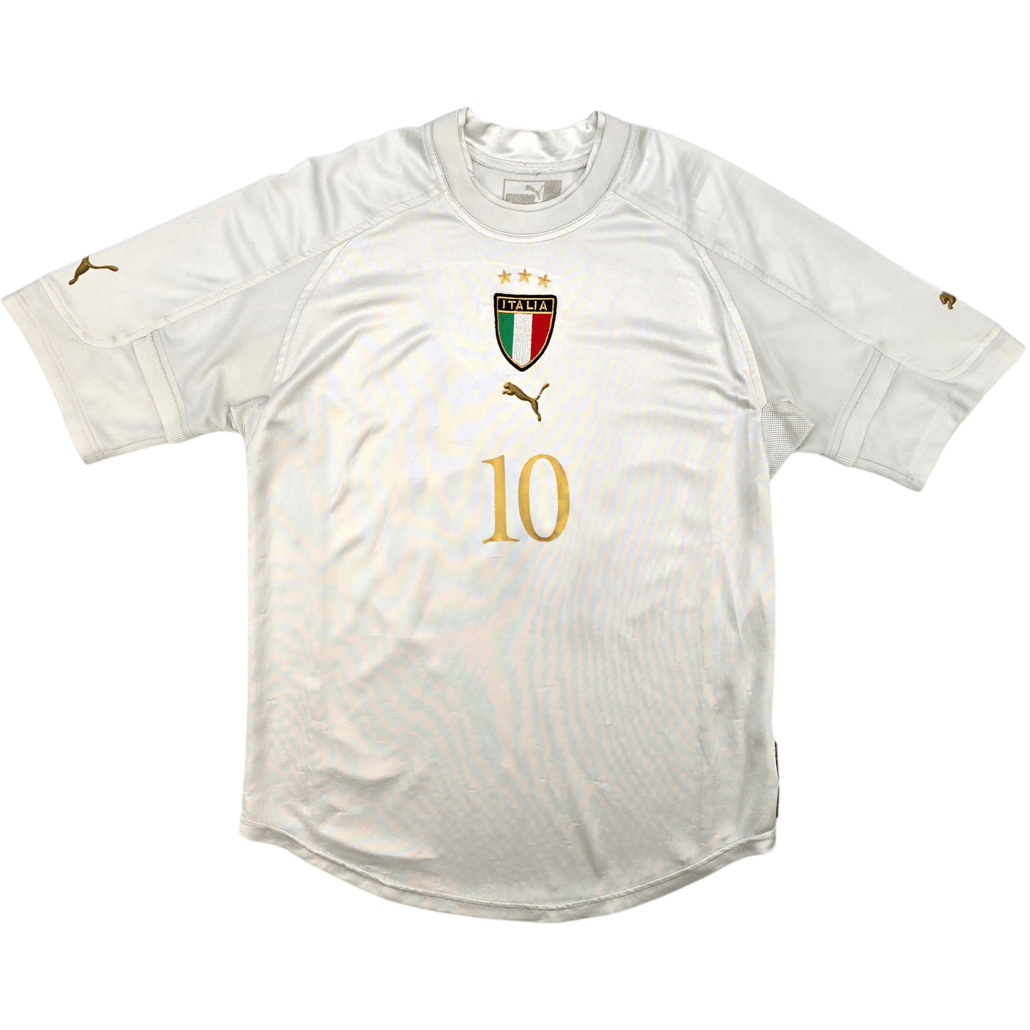 2004/06 Italy Away Football Shirt (S) Puma #10 Totti