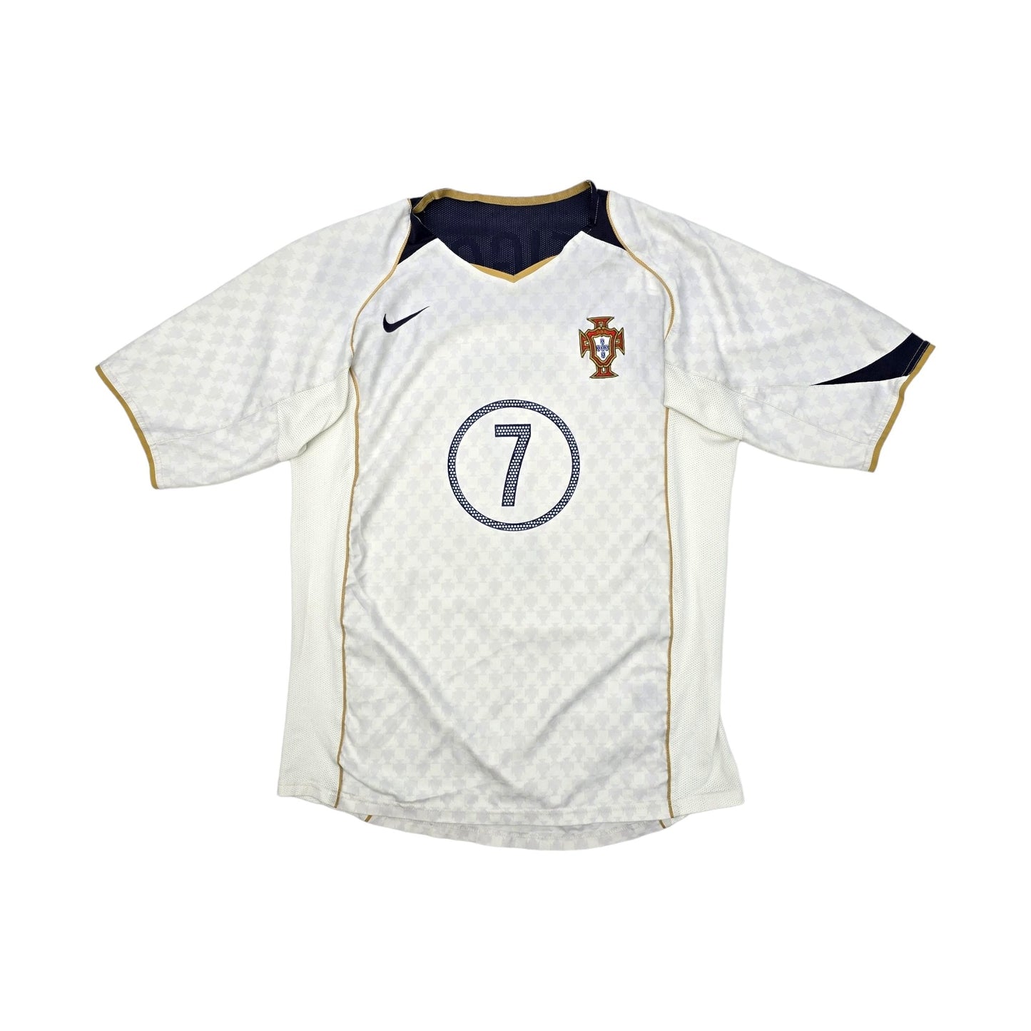 2004/06 Portugal Away Football Shirt (M) Nike #7 Figo