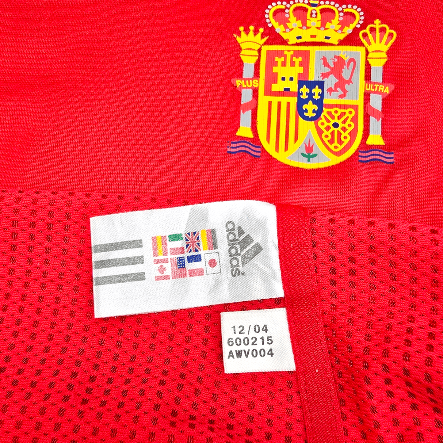 2004/06 Spain Home Football Shirt (M) Adidas (Player Version)