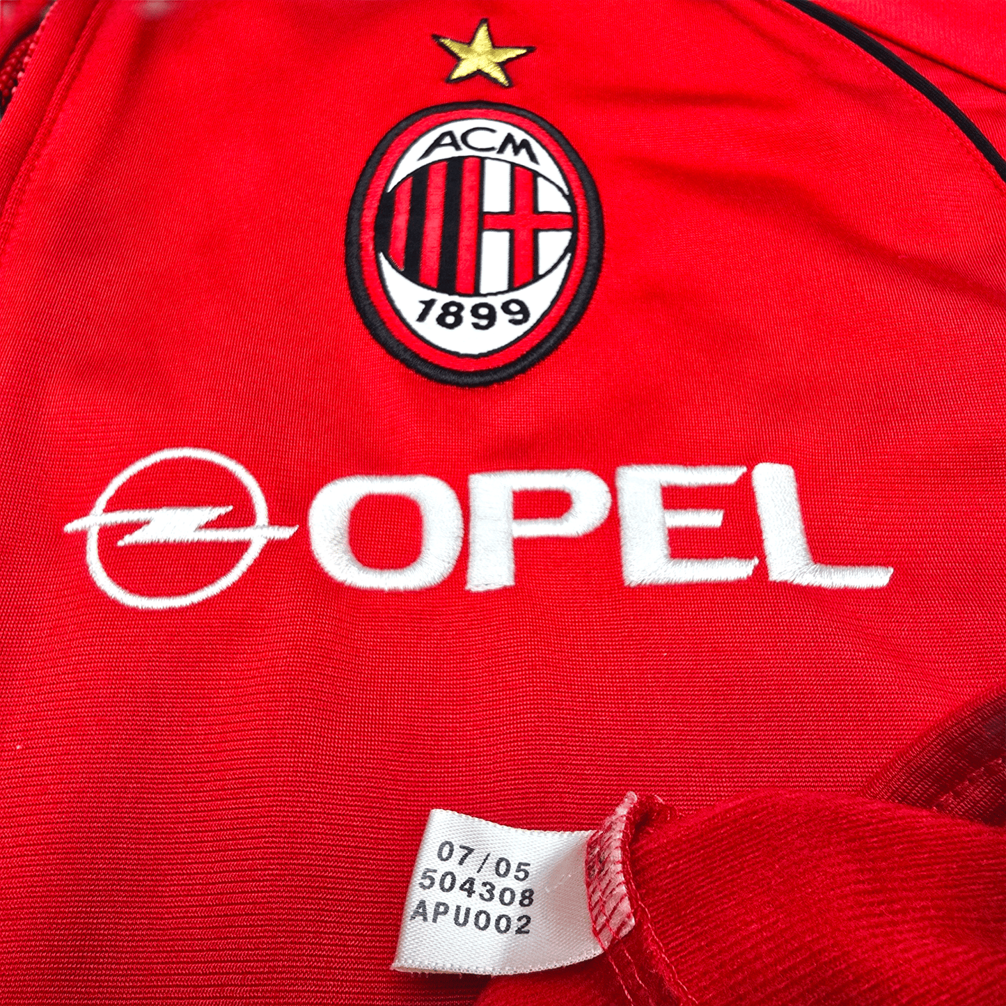2005/06 AC Milan Training Jacket (L) Adidas