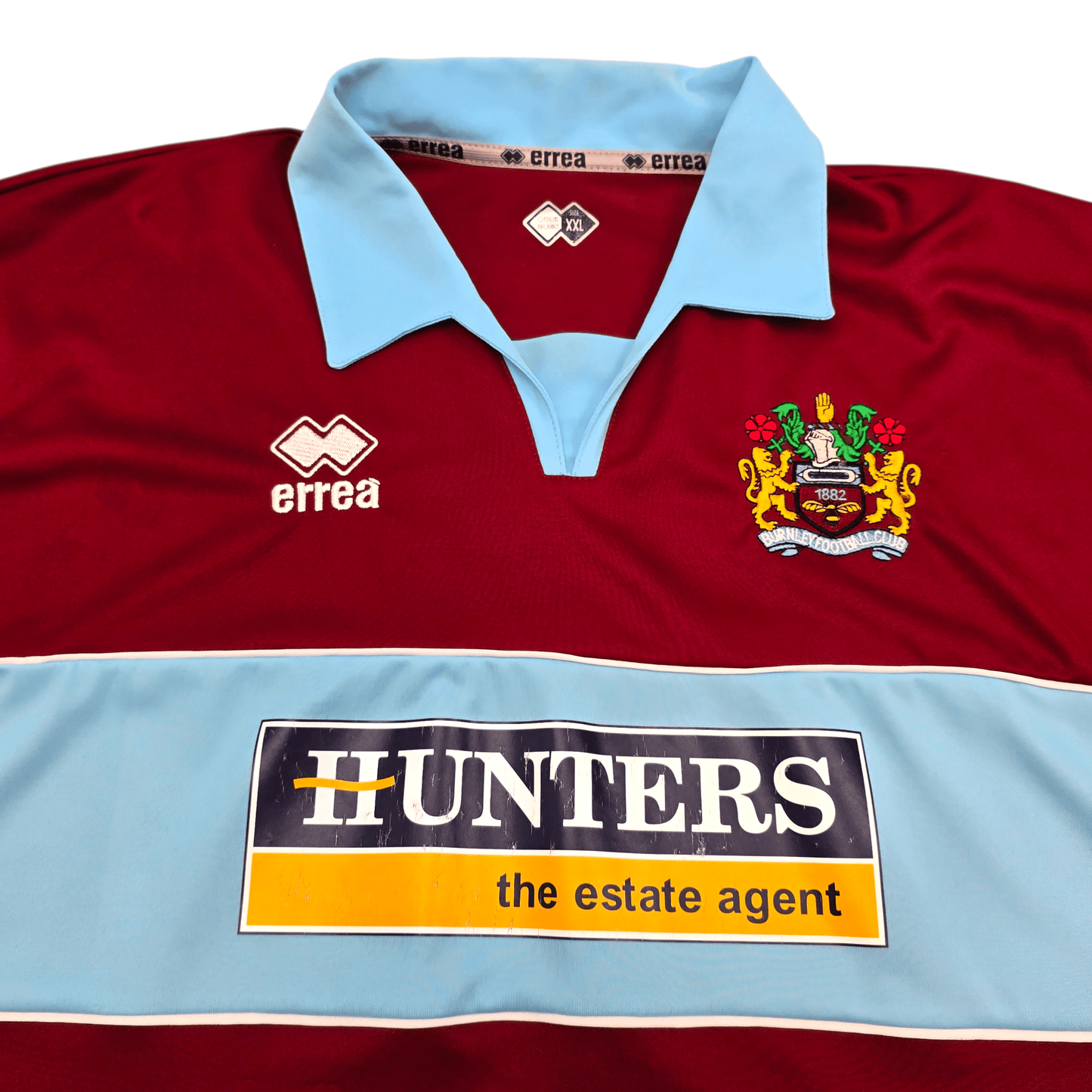 2005/06 Burnley Home Football Shirt (2XL) Errea