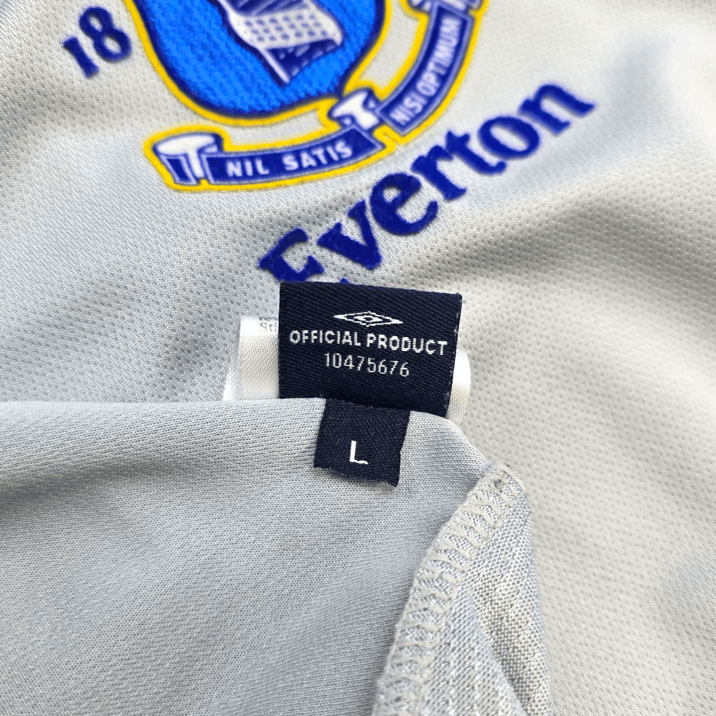 2005/06 Everton Away Football Shirt (L) Umbro #6 Arteta