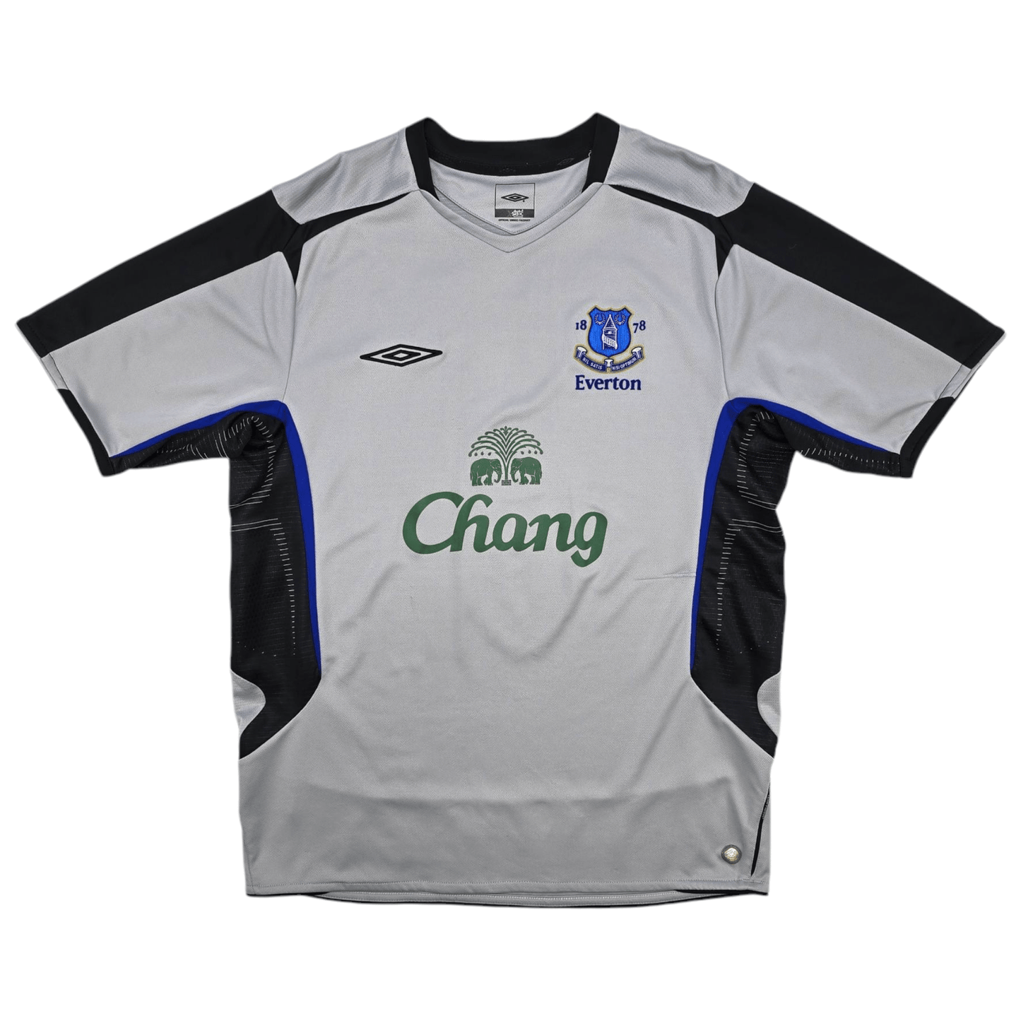 2005/06 Everton Away Football Shirt (L) Umbro #6 Arteta