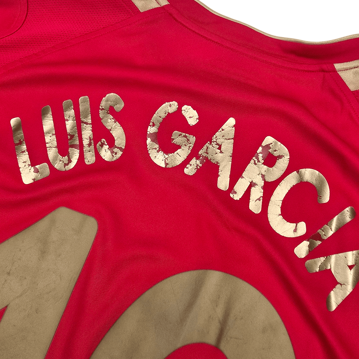 2005/06 Liverpool European Home Football Shirt (L) Reebok #10 Luis Garcia