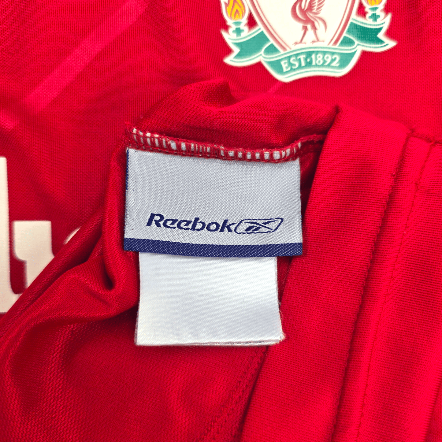 2005/06 Liverpool European Home Football Shirt (XS) Reebok