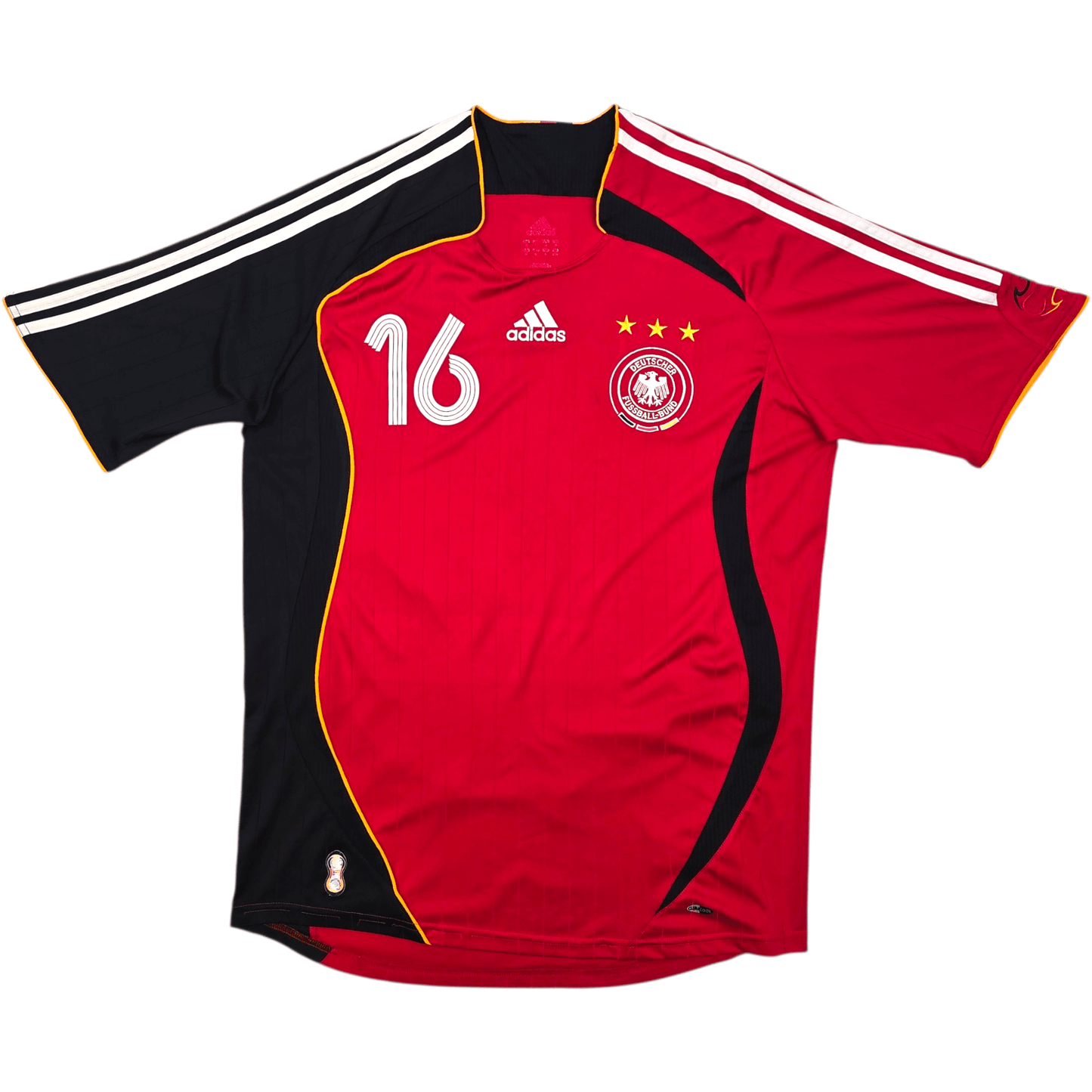 2005/07 Germany Away Football Shirt (M) Adidas #16 Lahm